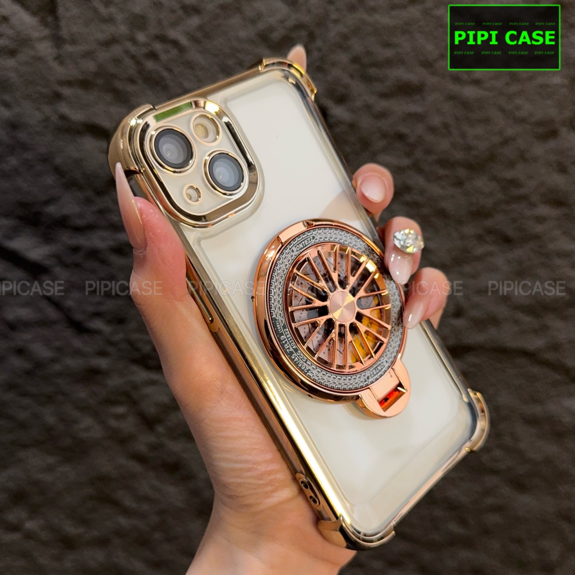 Ốp Lưng iPhone 13 - AB - Vàng