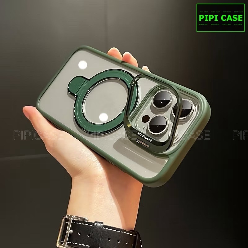 Ốp Lưng iPhone 15 Pro Max - Super Gone - Xanh Lá