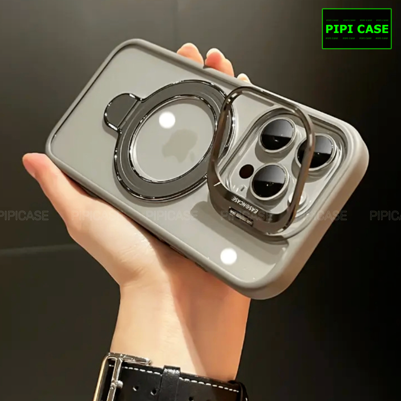 Ốp Lưng iPhone 14 Pro Max - Super Gone - Xám