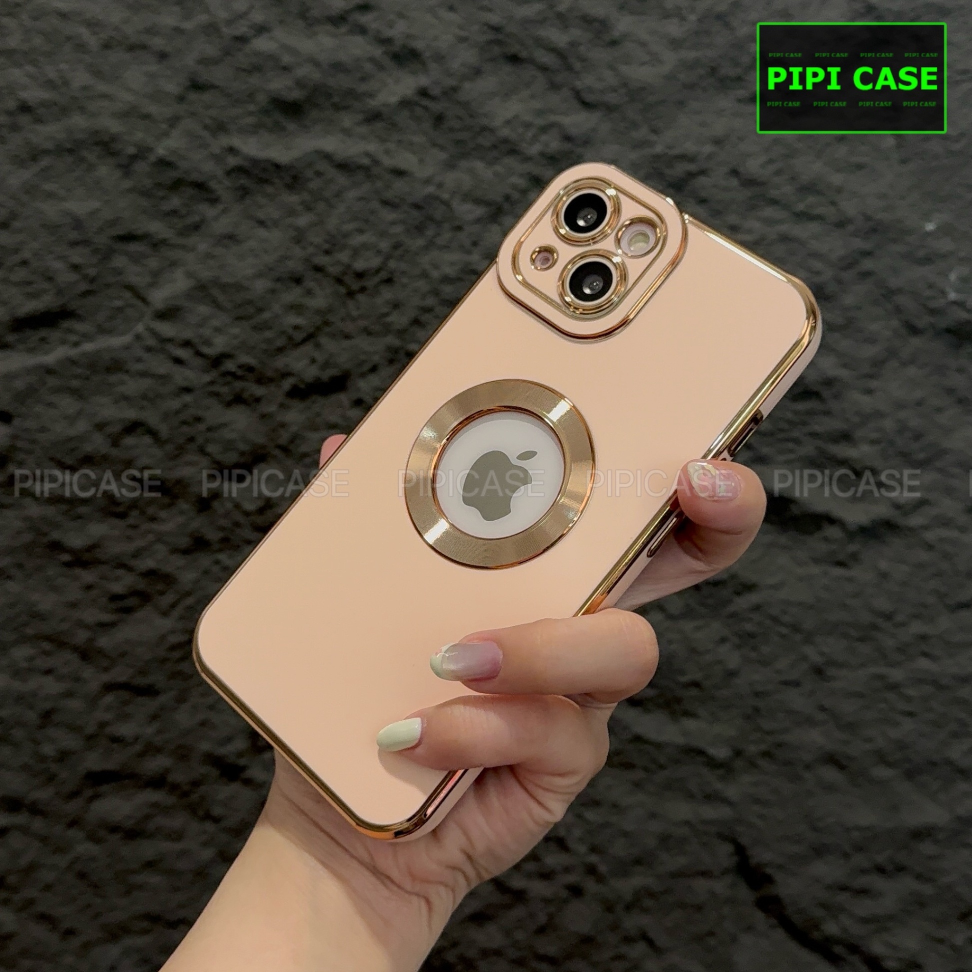 Ốp Lưng iPhone 13 - Pandora - Vàng Hồng 2