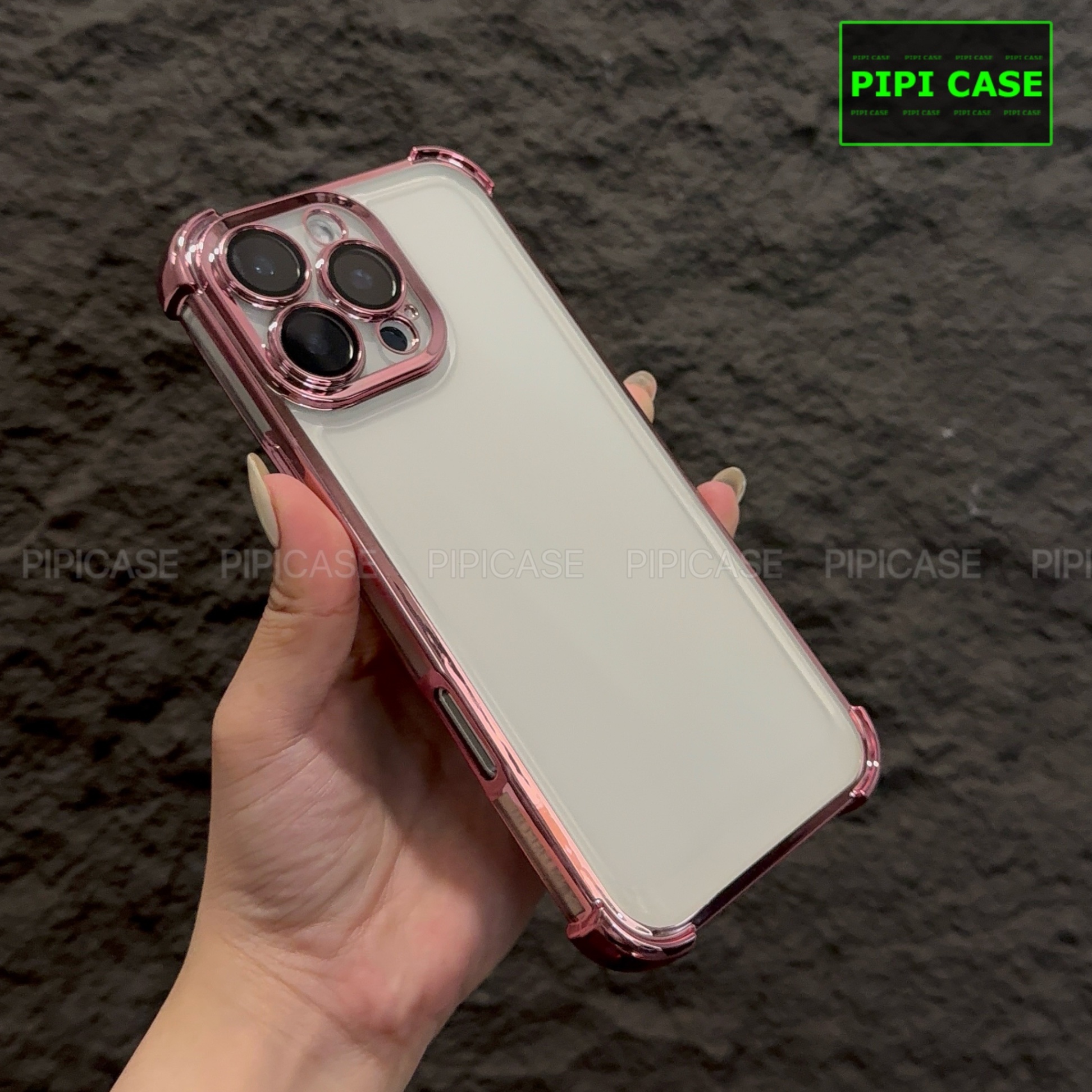 Ốp Lưng iPhone 16 Pro Max - Gu - Hồng