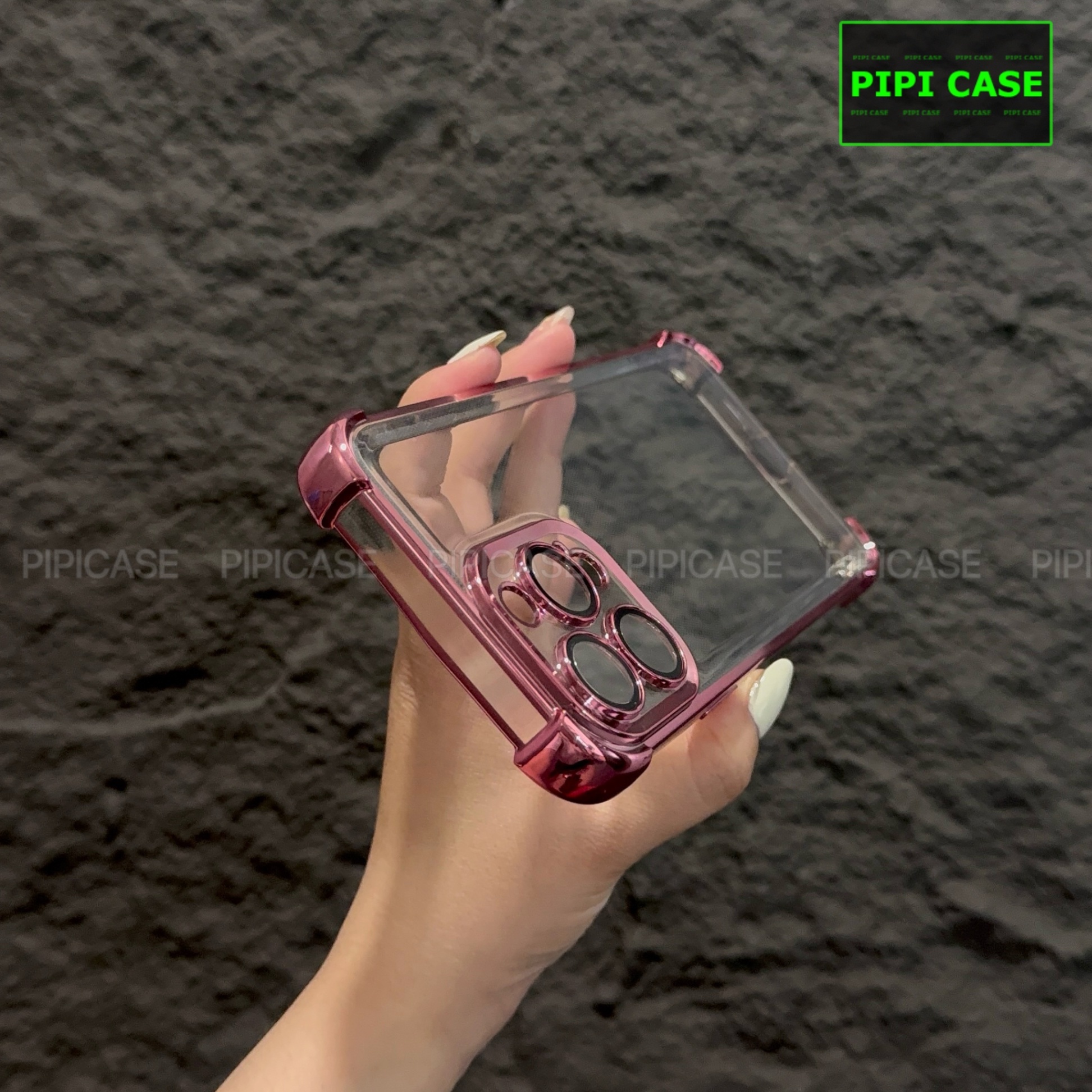Ốp Lưng iPhone 16 Pro Max - Gu - Hồng