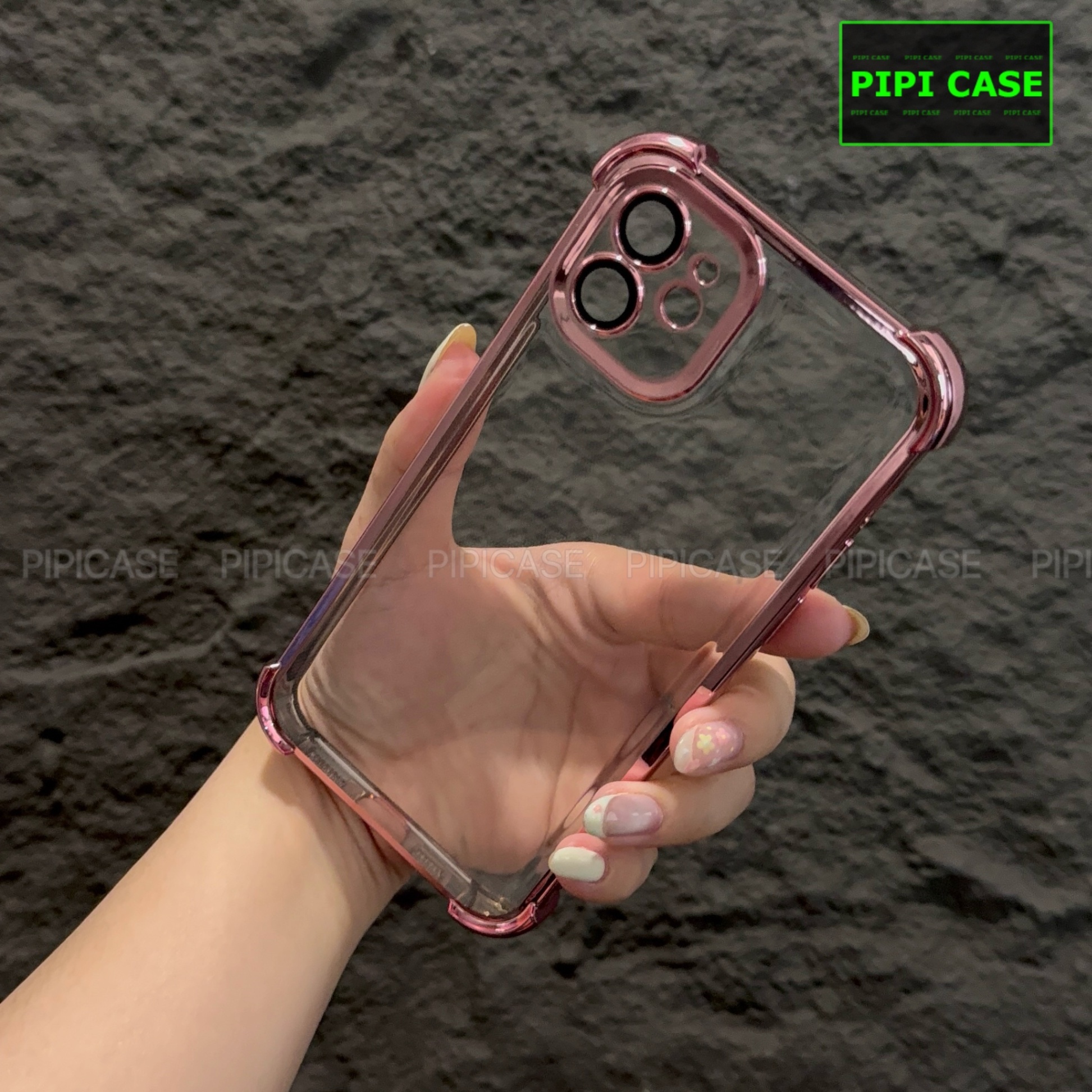 Ốp Lưng iPhone 11 - Gu - Hồng