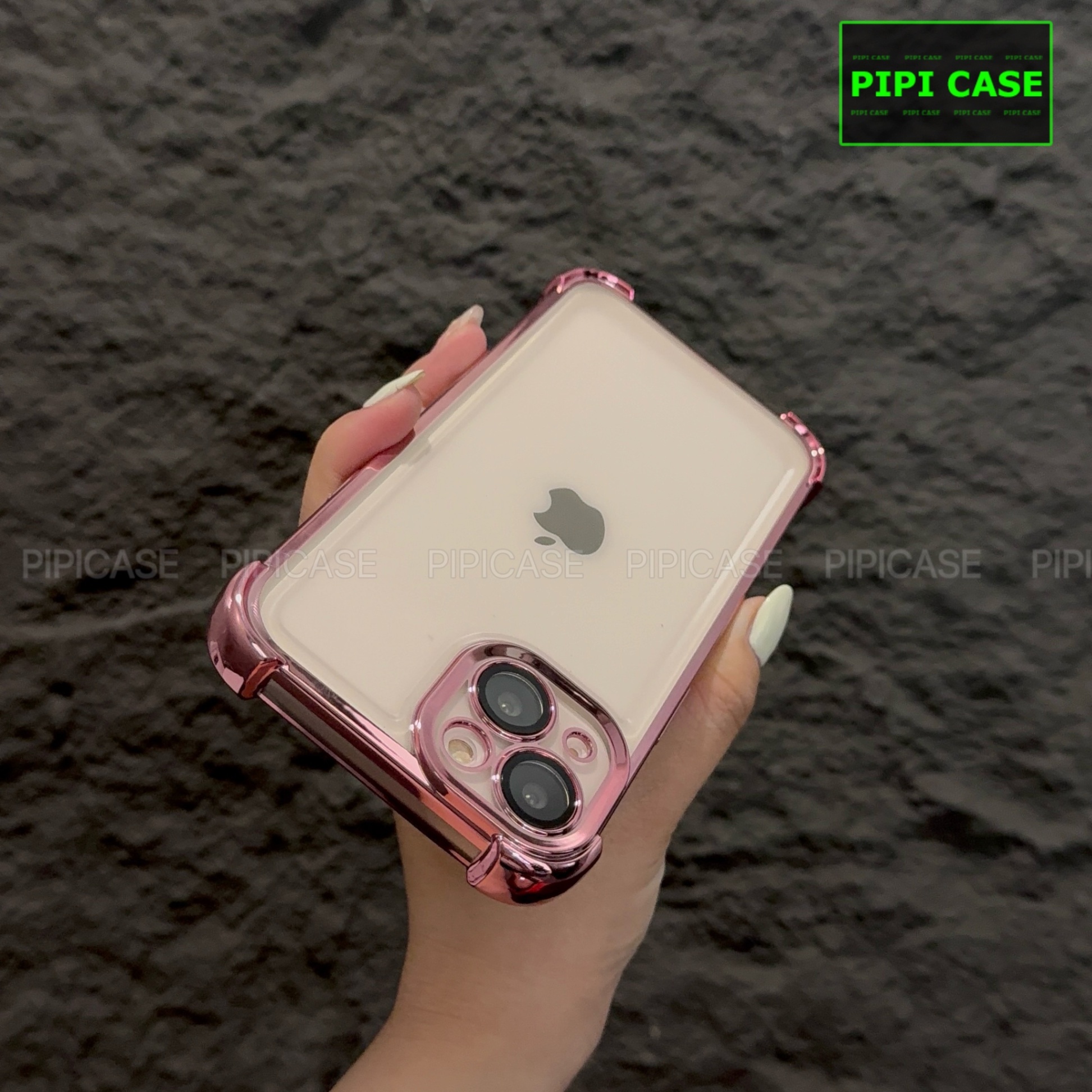 Ốp Lưng iPhone 15 - Gu - Hồng