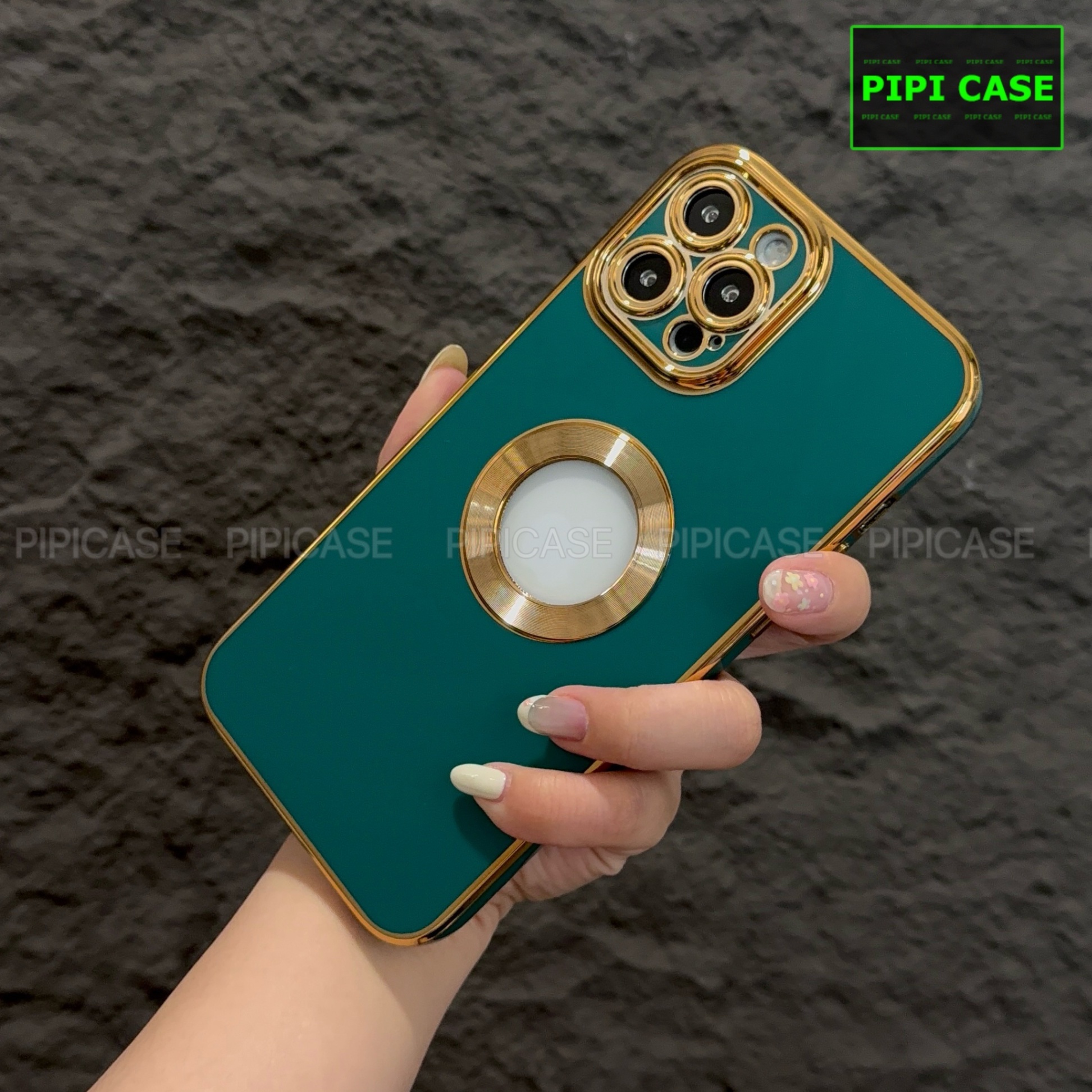 Ốp Lưng iPhone 12 Pro Max - Pandora - Xanh Lá