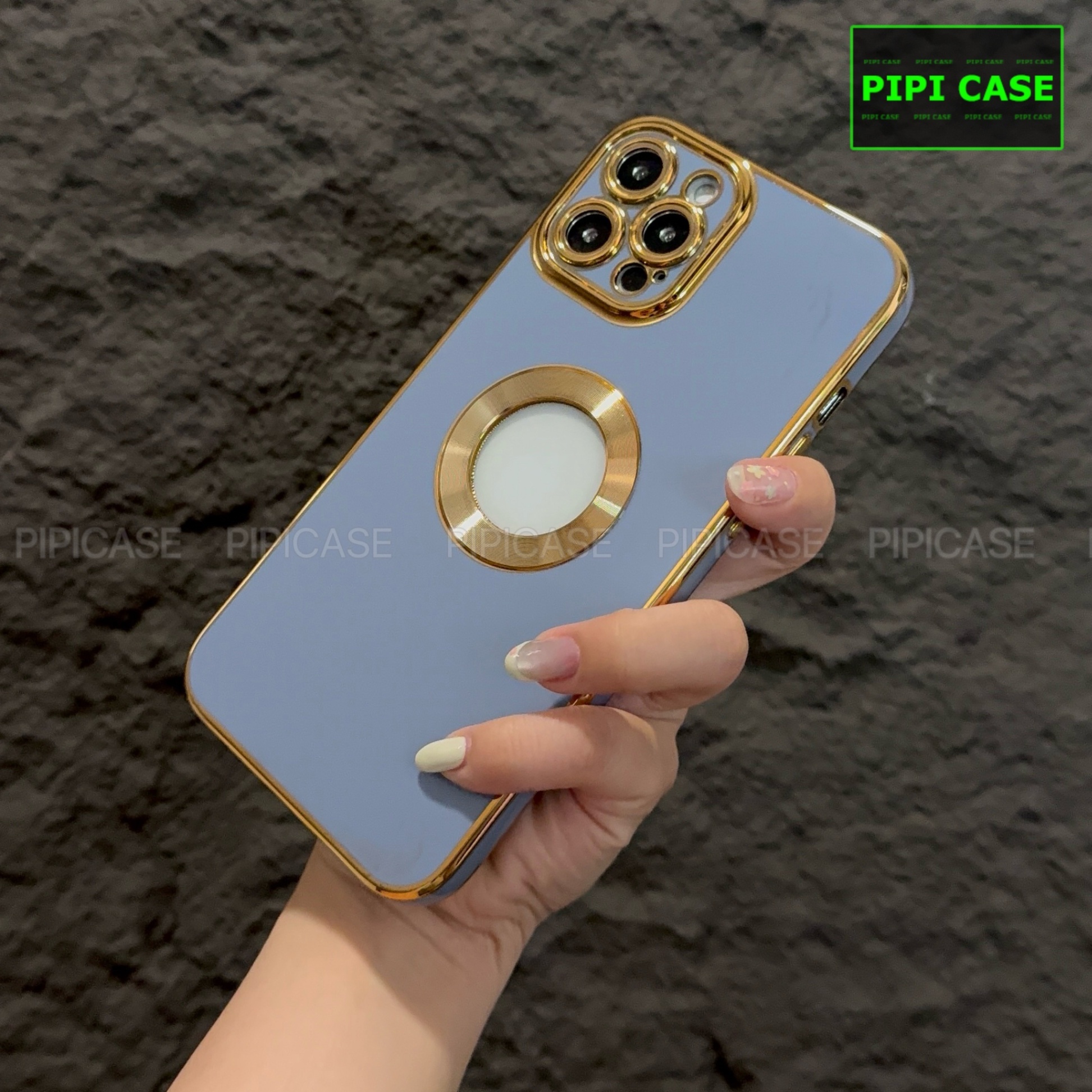 Ốp Lưng iPhone 12 Pro Max - Pandora - Xám