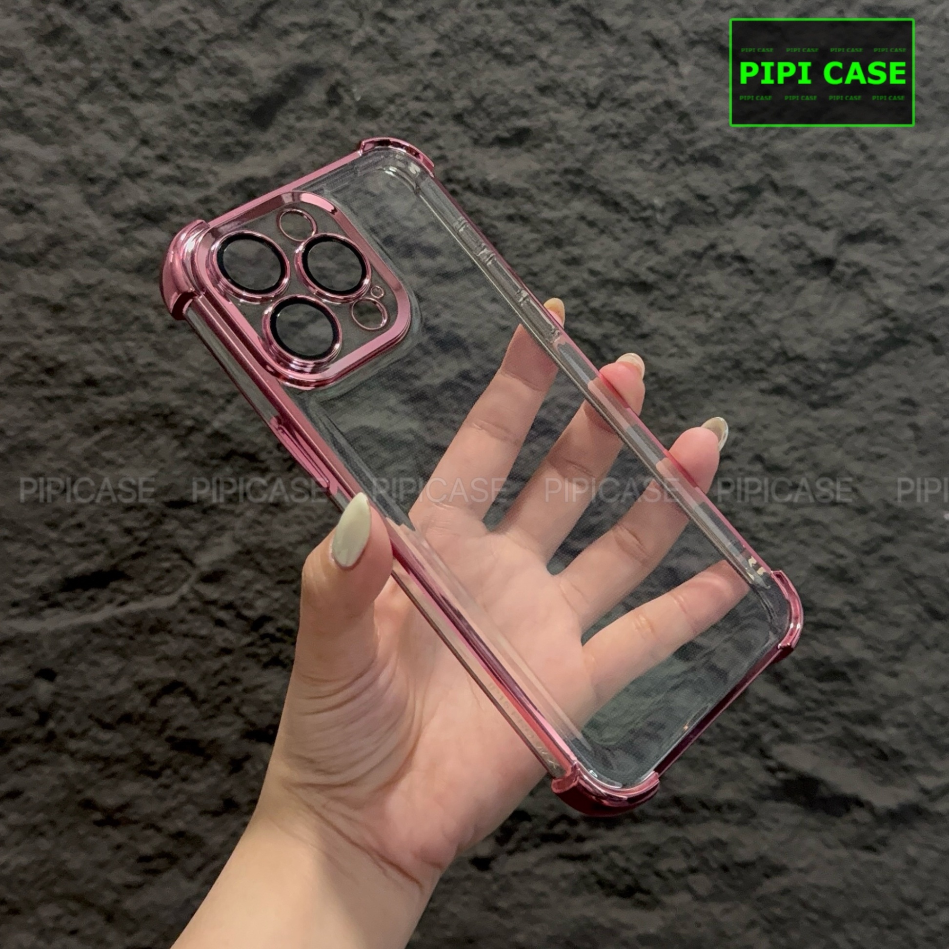 Ốp Lưng iPhone 12 Pro Max - Gu - Hồng