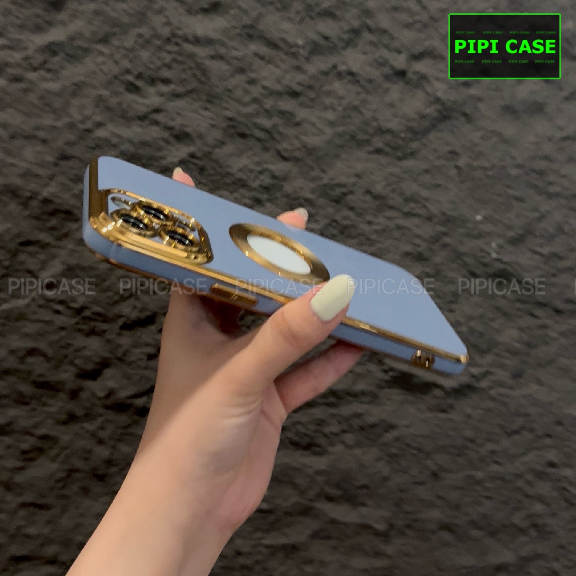 Ốp Lưng iPhone 12 Pro Max - Pandora - Xám