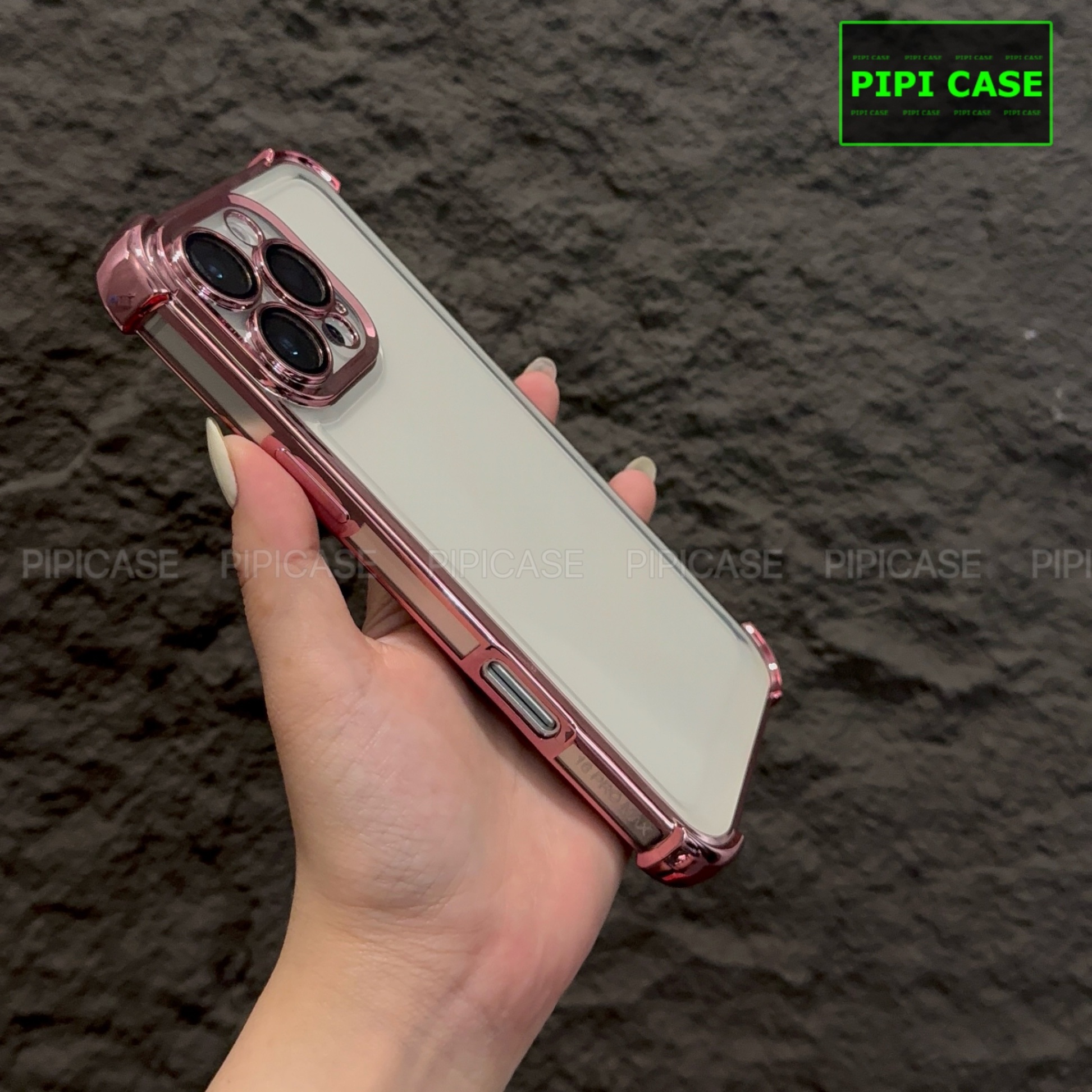 Ốp Lưng iPhone 16 Pro Max - Gu - Hồng