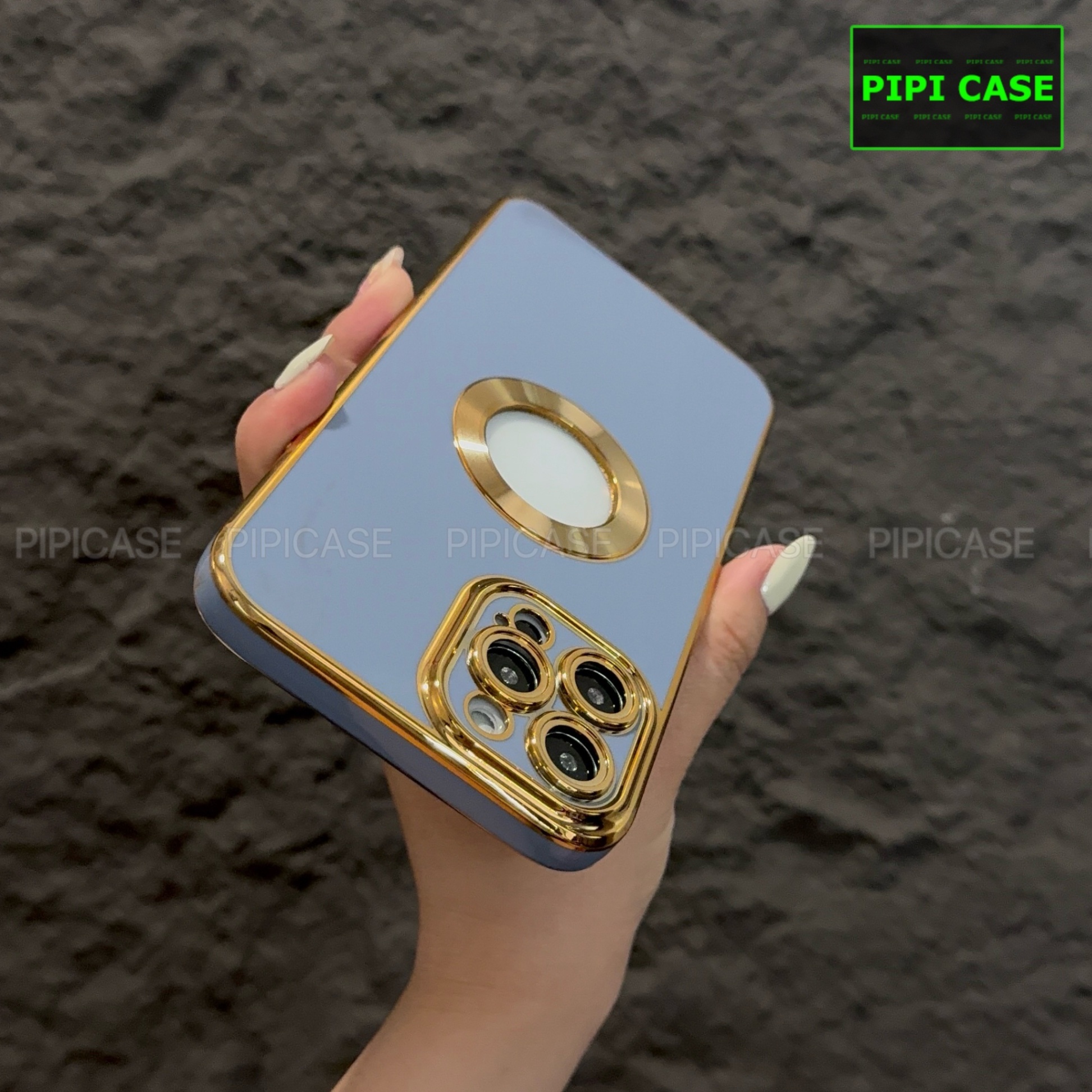 Ốp Lưng iPhone 12 Pro Max - Pandora - Xám