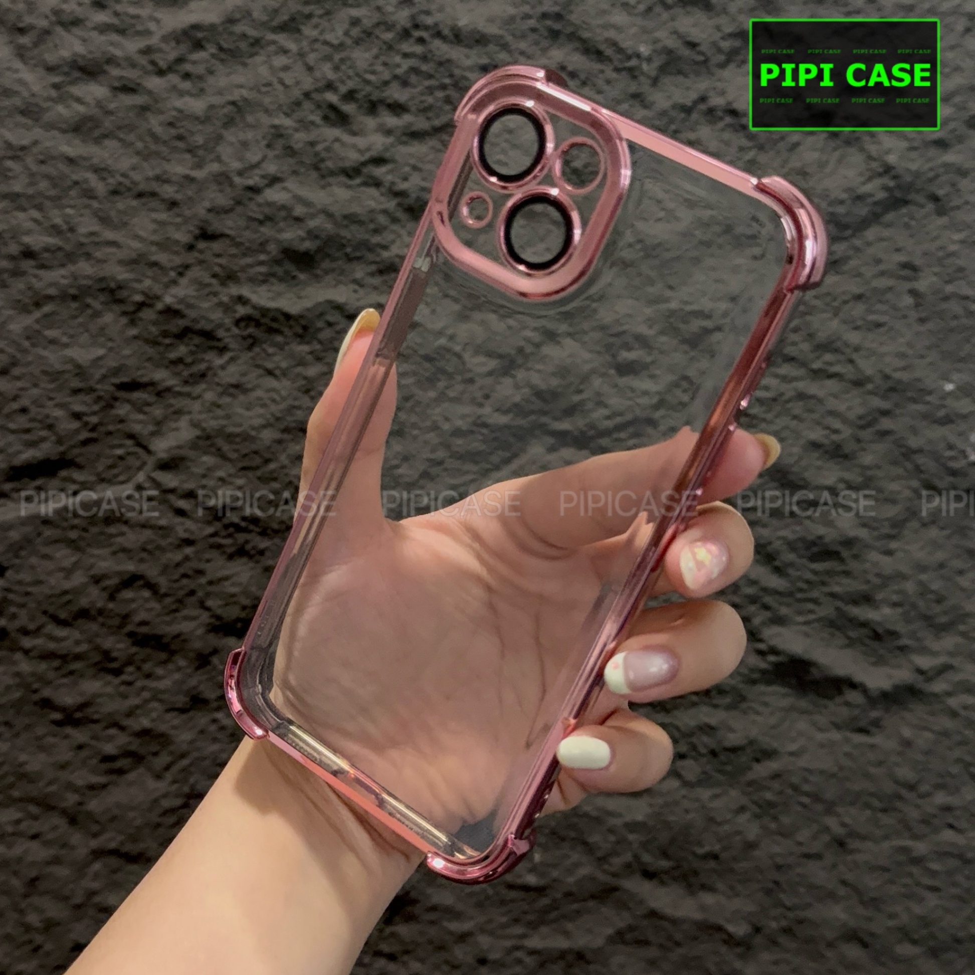 Ốp Lưng iPhone 14 - Gu - Hồng