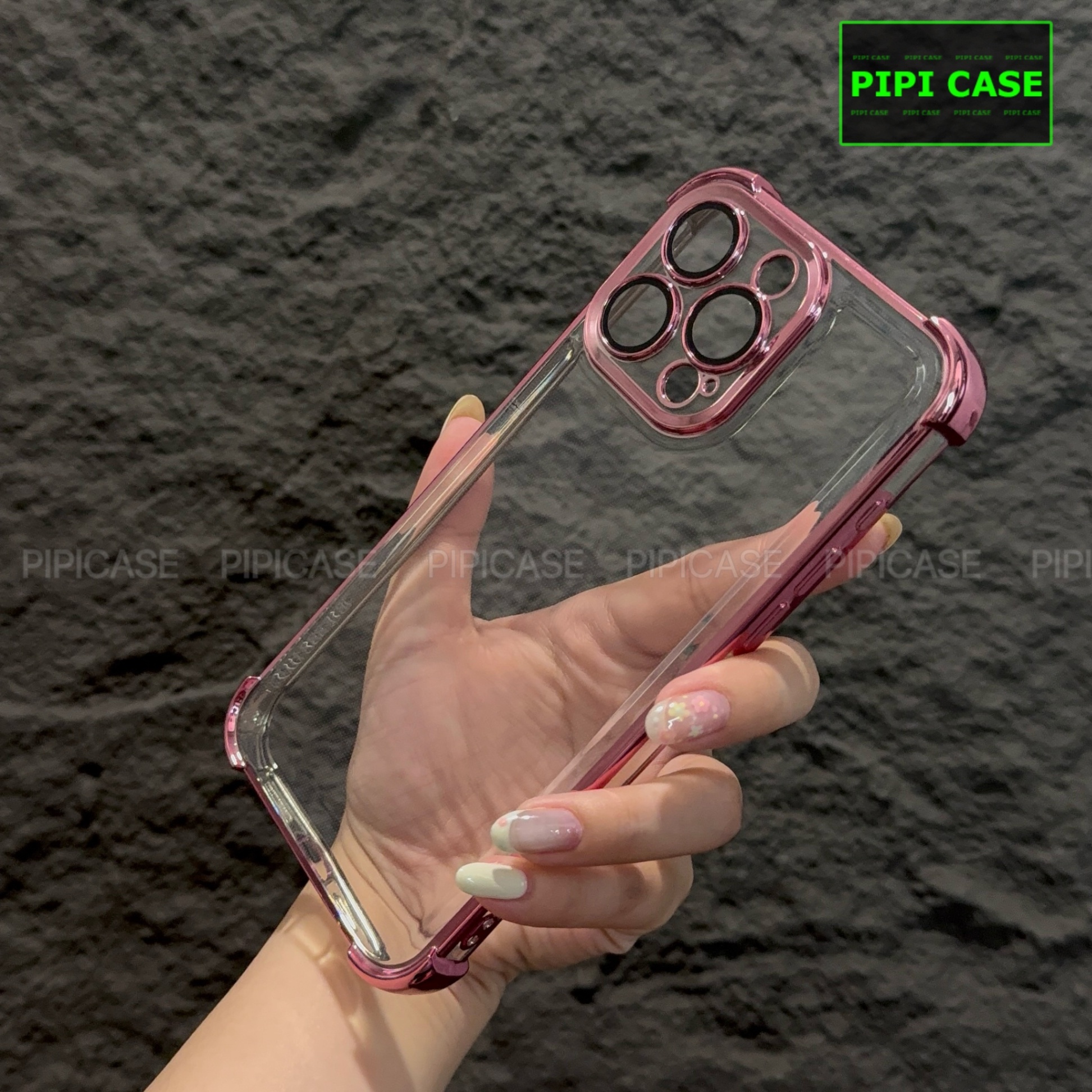 Ốp Lưng iPhone 12 Pro Max - Gu - Hồng