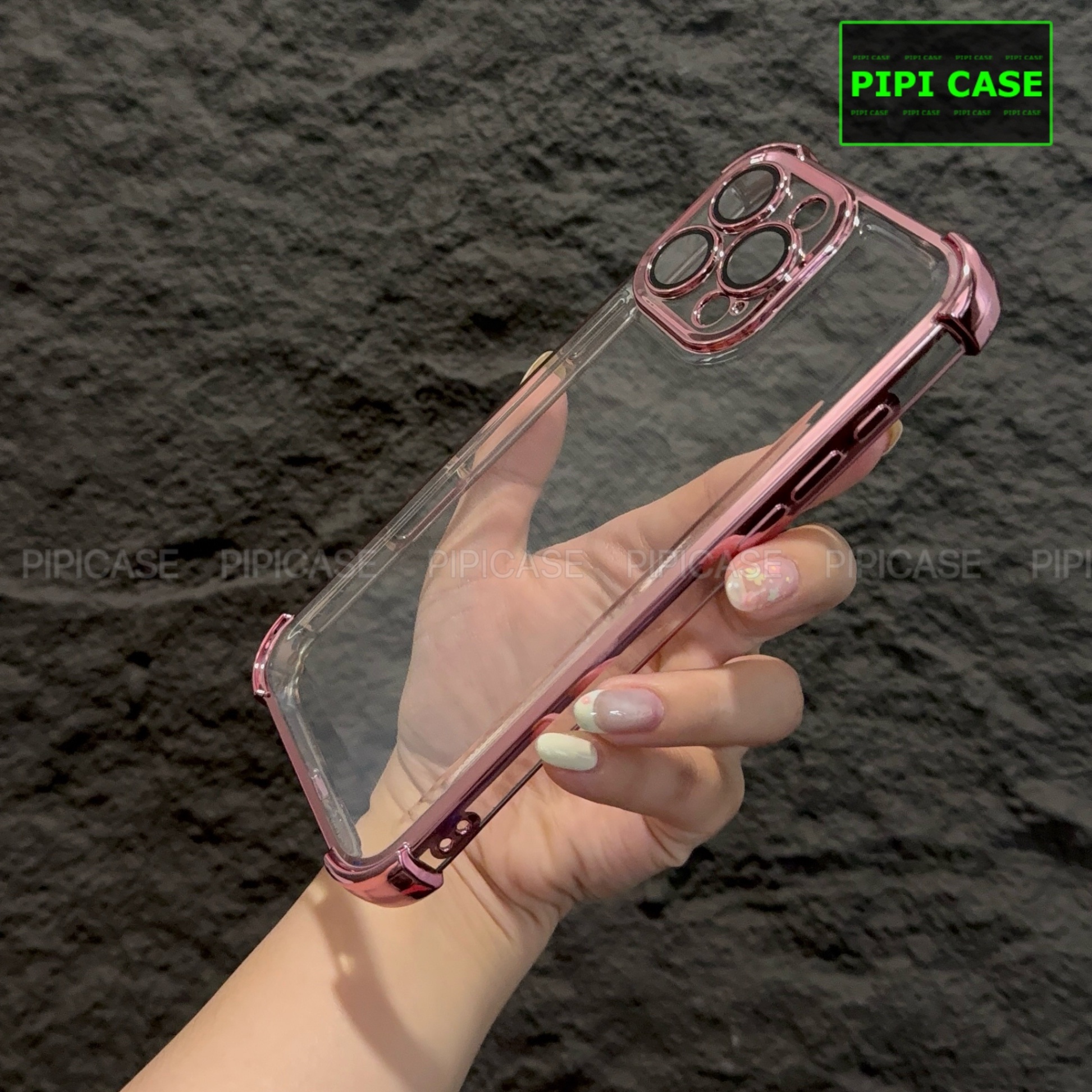 Ốp Lưng iPhone 16 Pro Max - Gu - Hồng