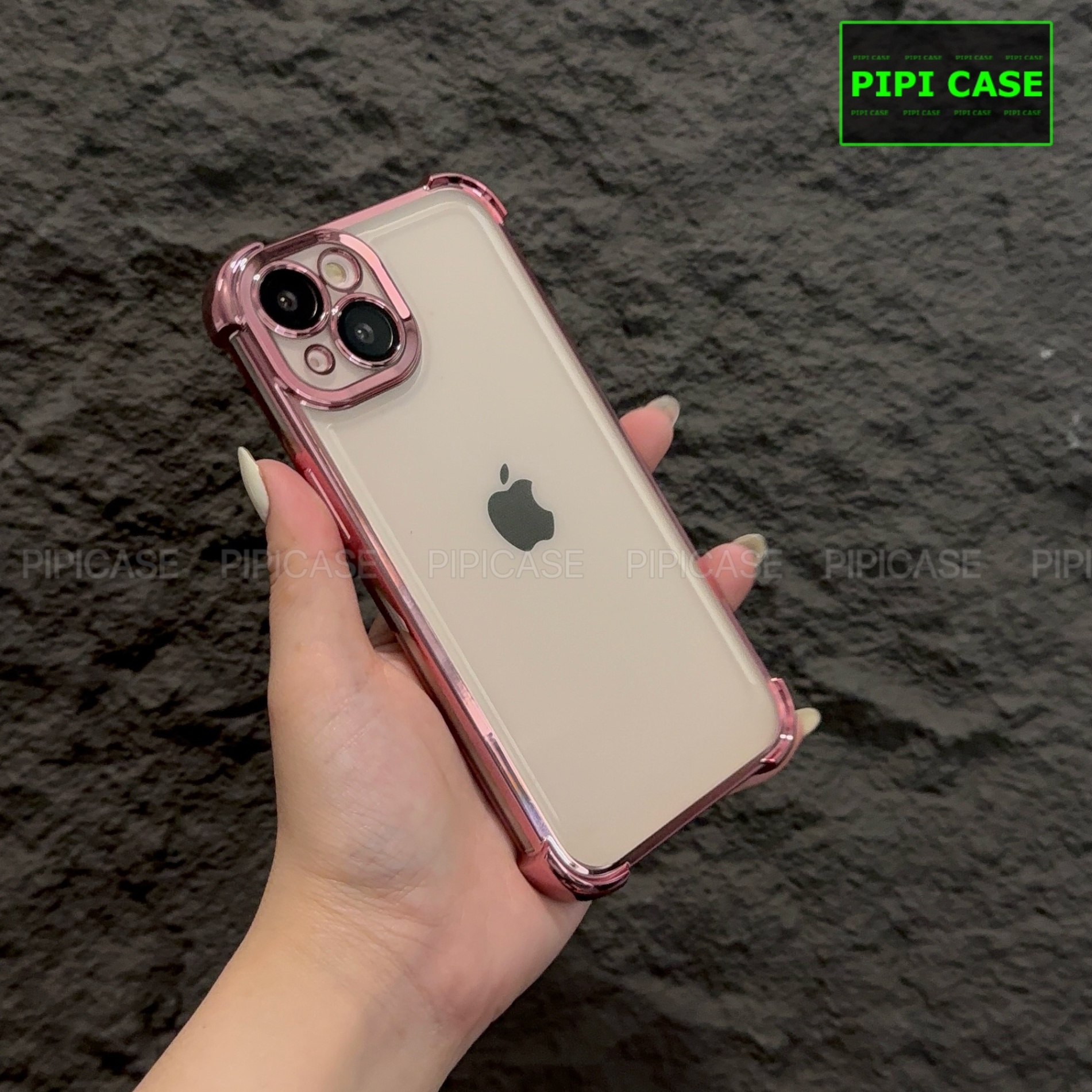 Ốp Lưng iPhone 13 - Gu - Hồng