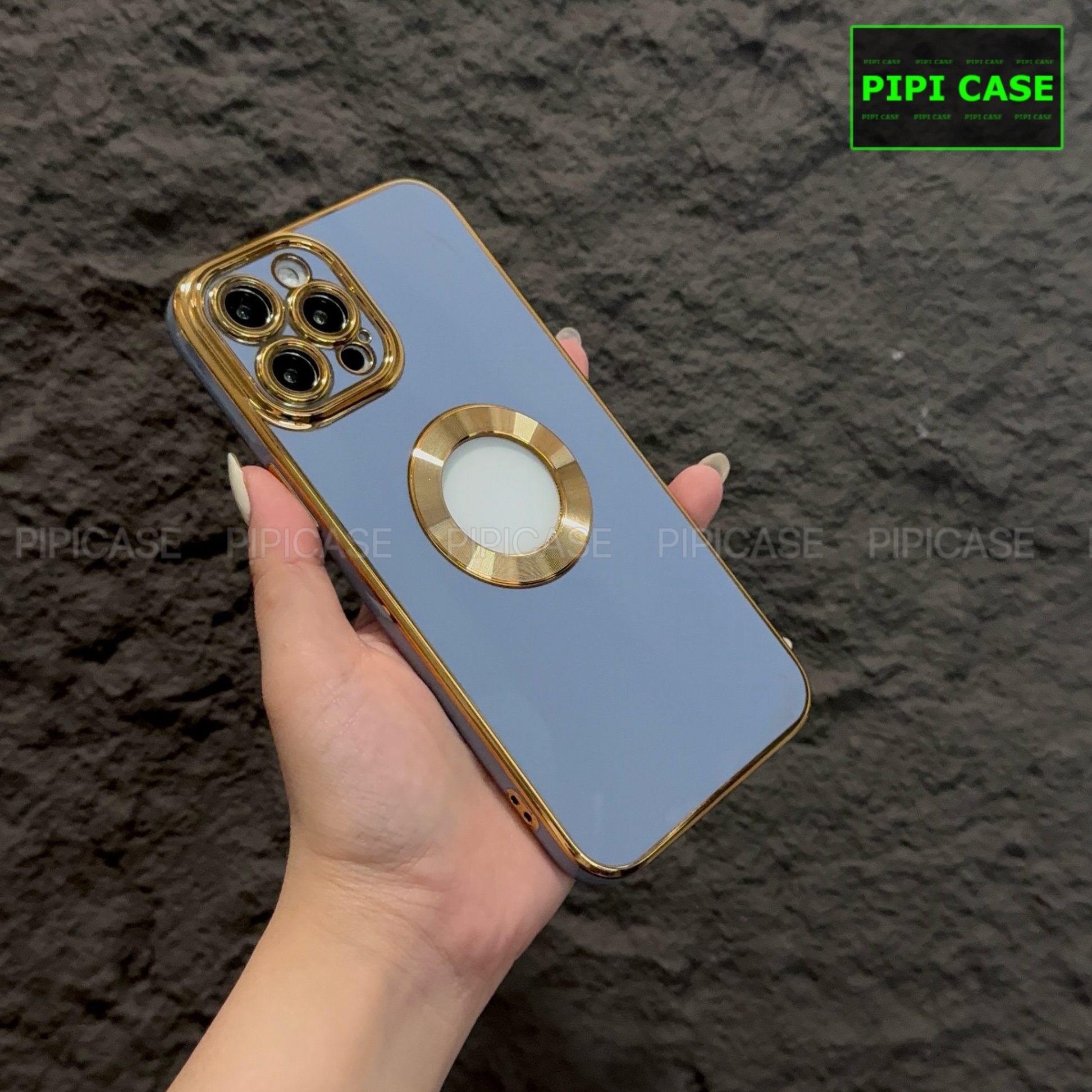 Ốp Lưng iPhone 12 Pro Max - Pandora - Xám