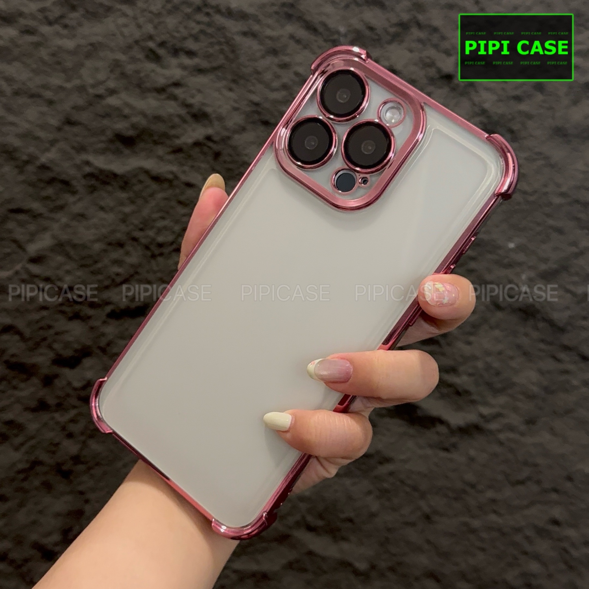 Ốp Lưng iPhone 16 Pro Max - Gu - Hồng