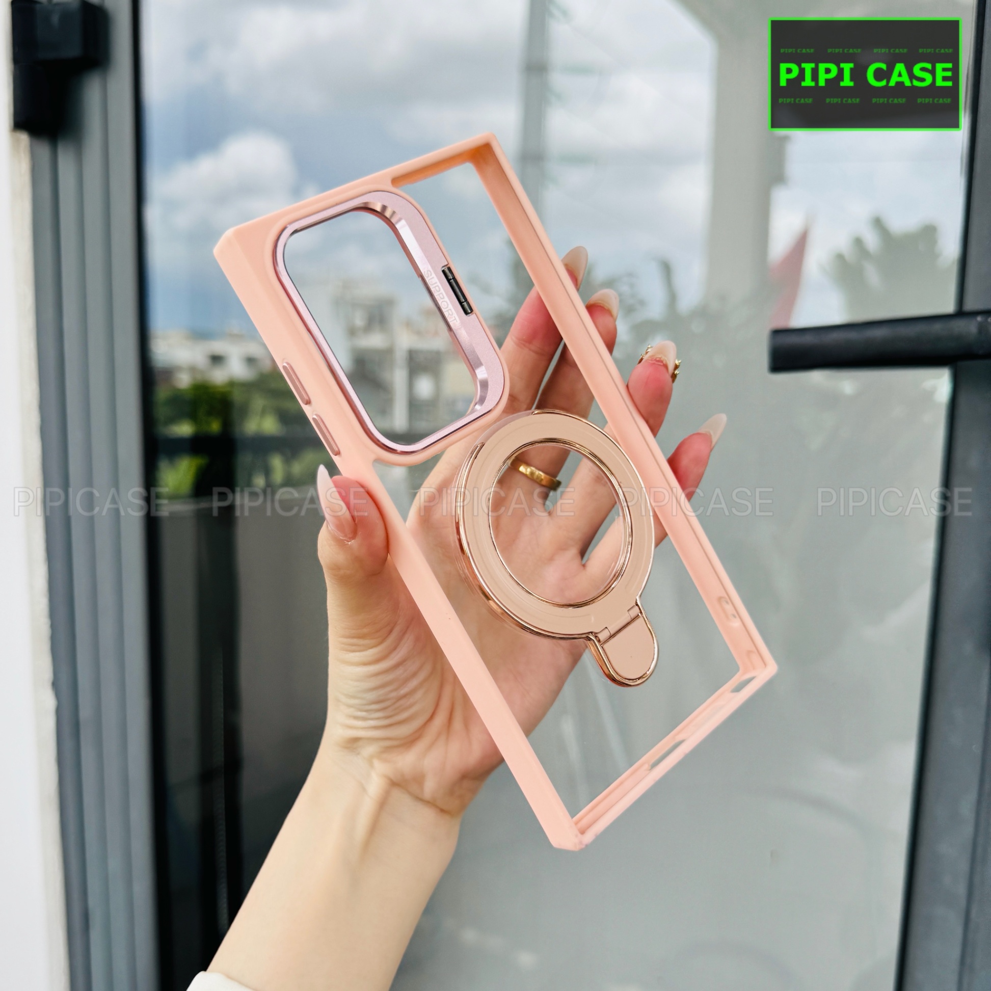 Ốp Lưng Samsung S24 Ultra 5G - Super Gone - Hồng