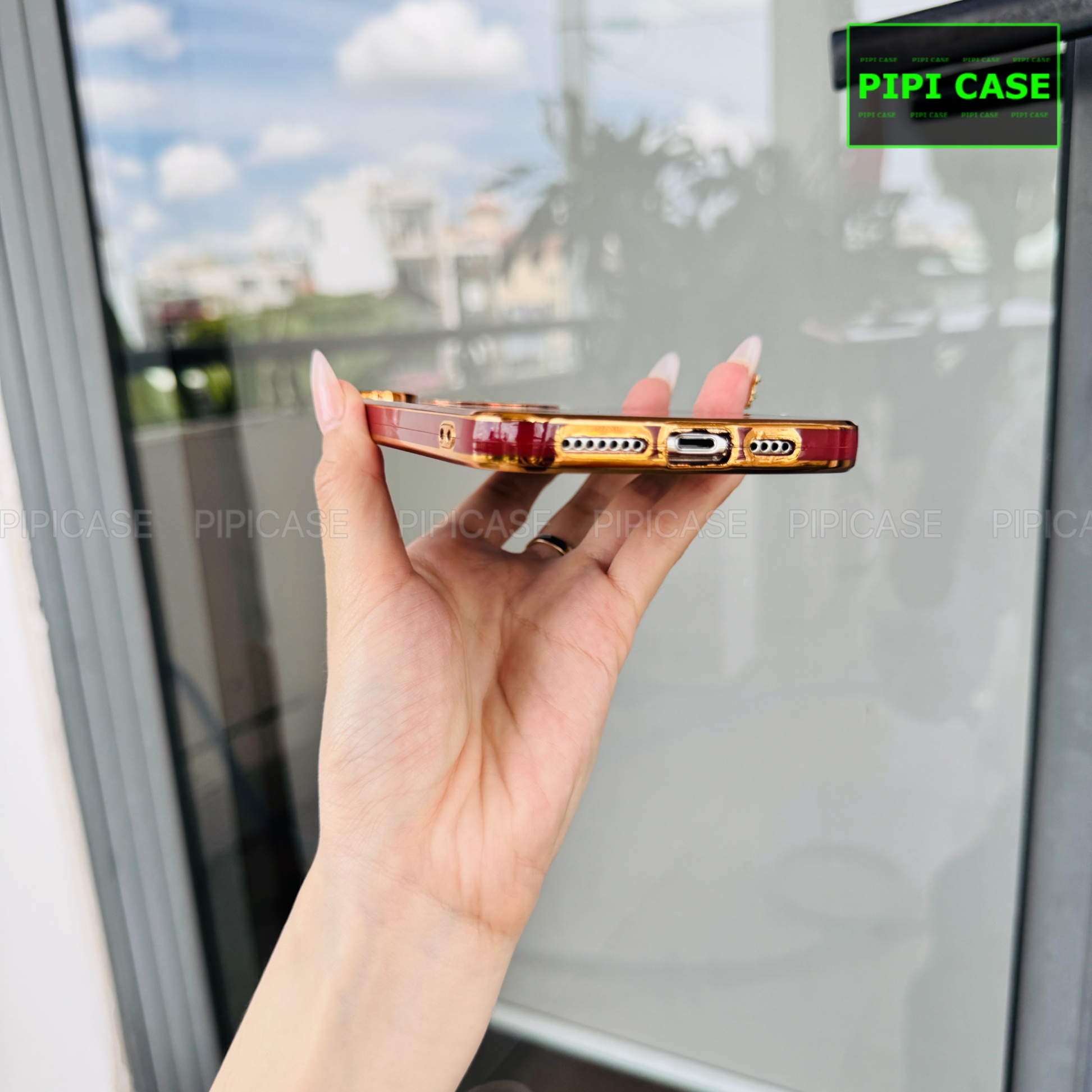 Ốp Lưng iPhone X / XS - Pandora - Đỏ 2