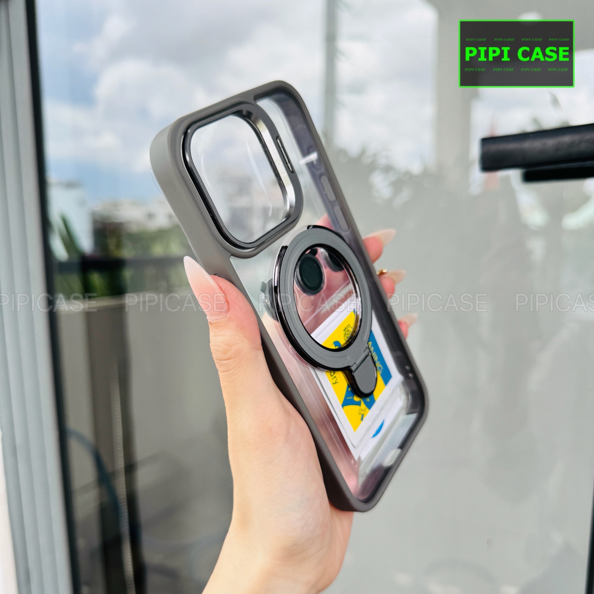 Ốp Lưng iPhone 16 Pro Max - Super Gone - Xám