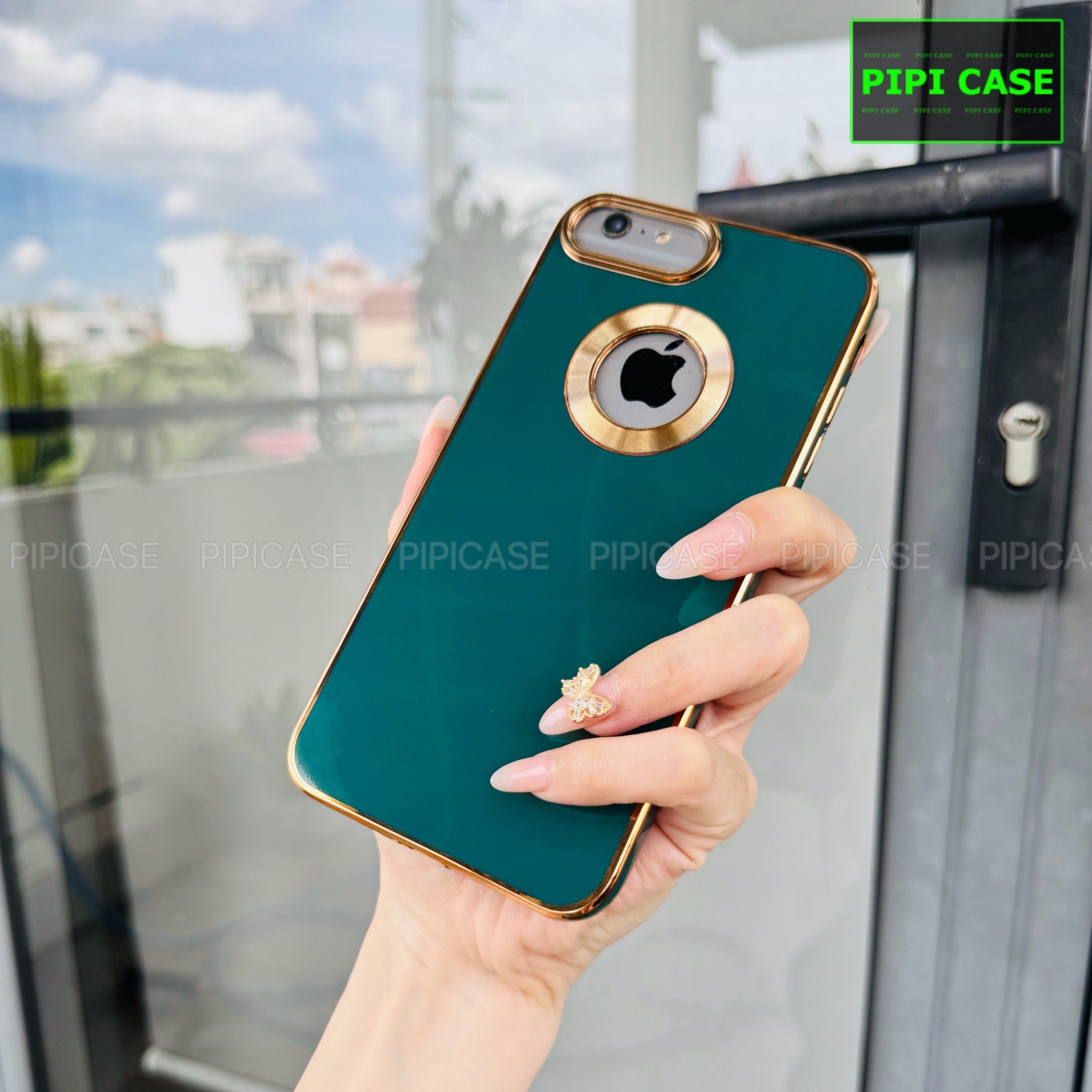 Ốp Lưng iPhone 6 Plus / 6S Plus - Pandora - Xanh Lá 2