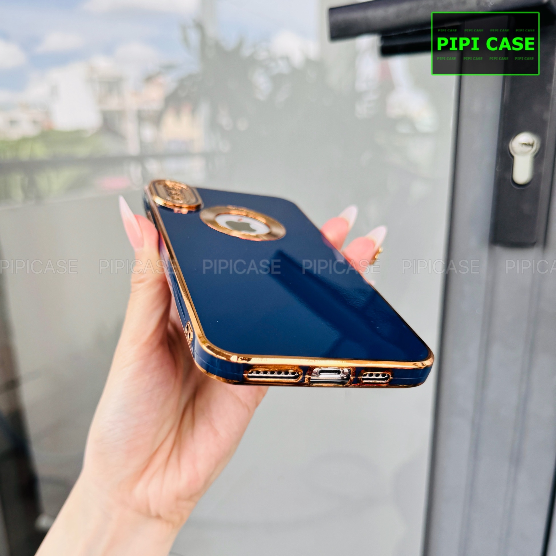 Ốp Lưng iPhone XS Max - Pandora - Xanh Dương 2