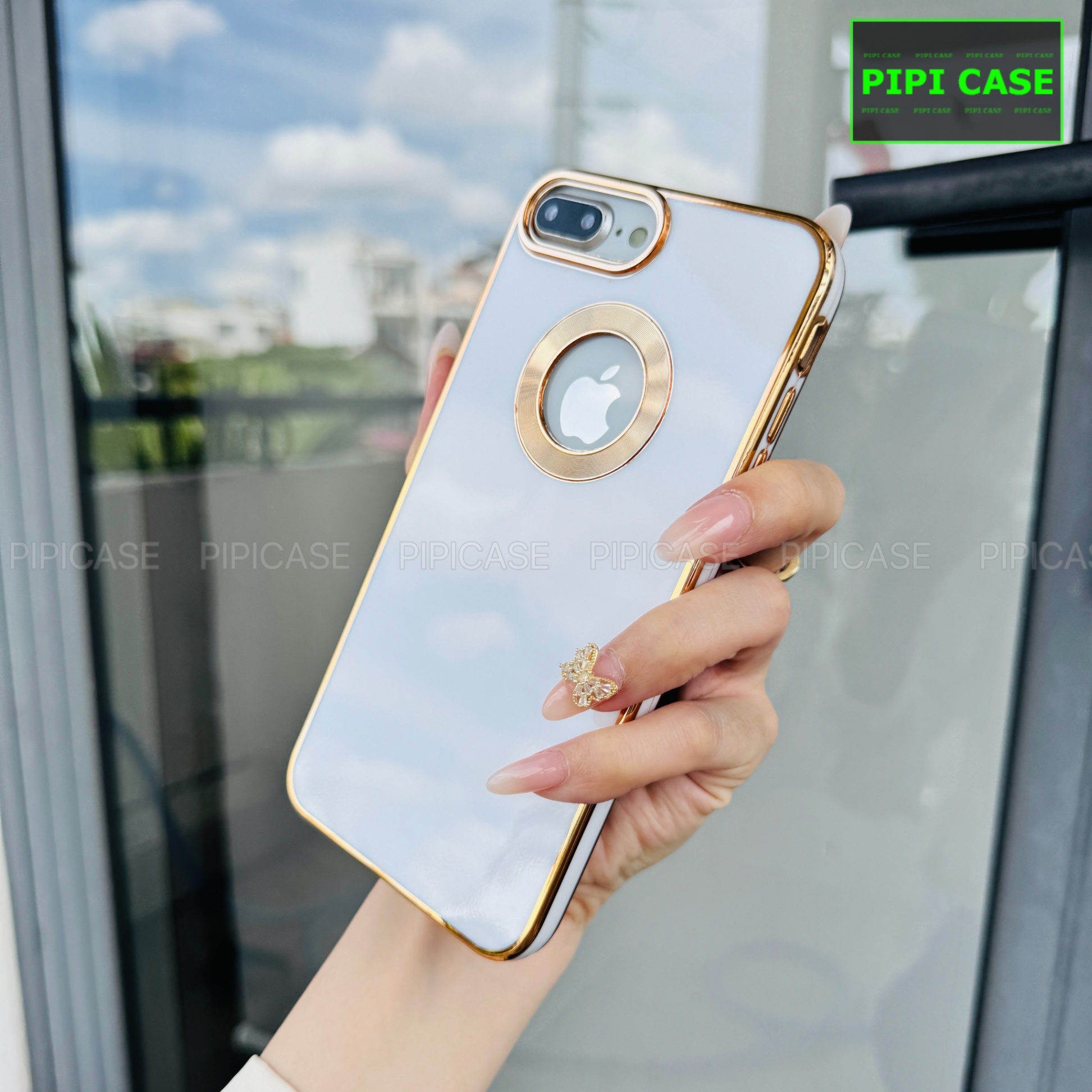Ốp Lưng iPhone 7 Plus / 8 Plus - Pandora - Trắng 2