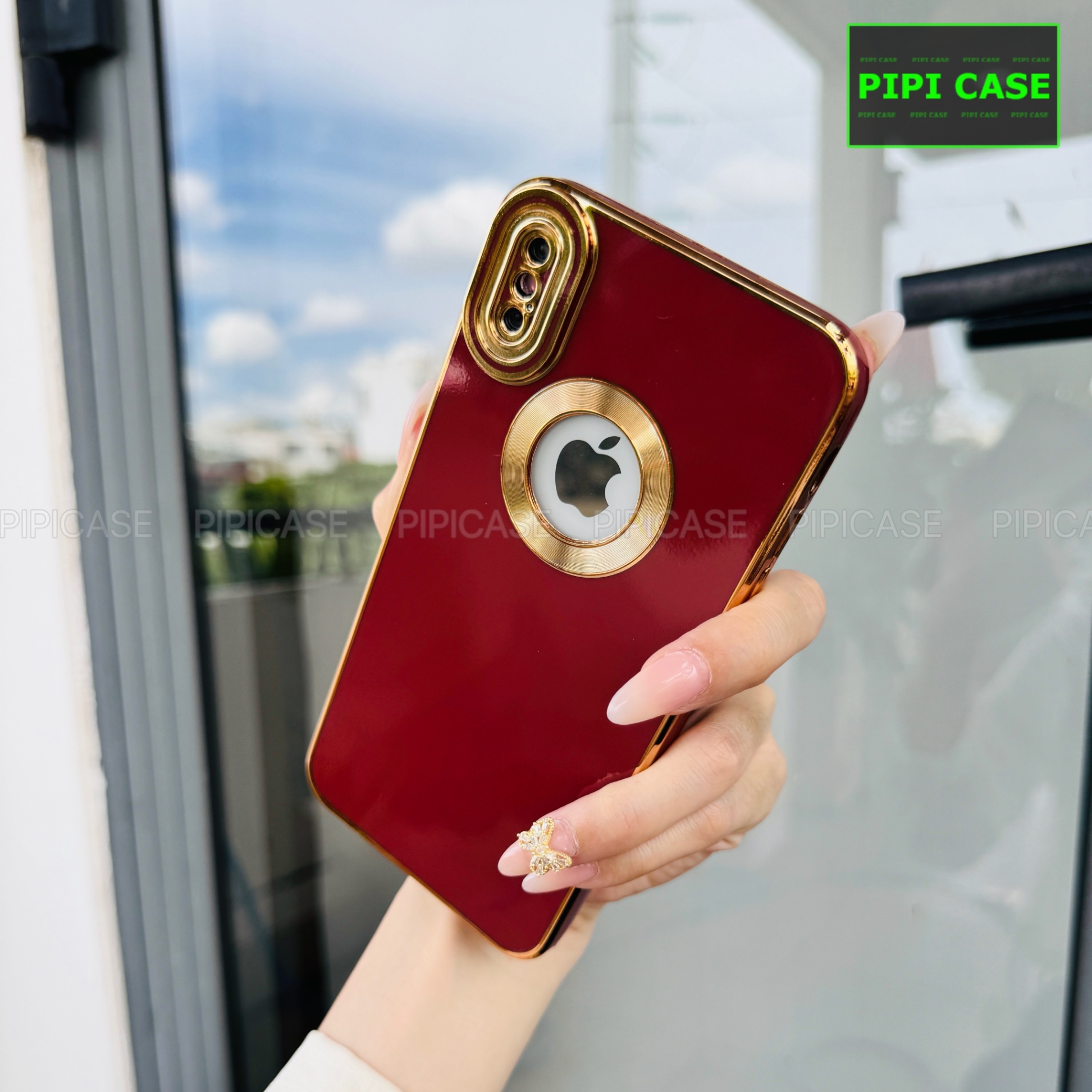 Ốp Lưng iPhone XS Max - Pandora - Đỏ 2