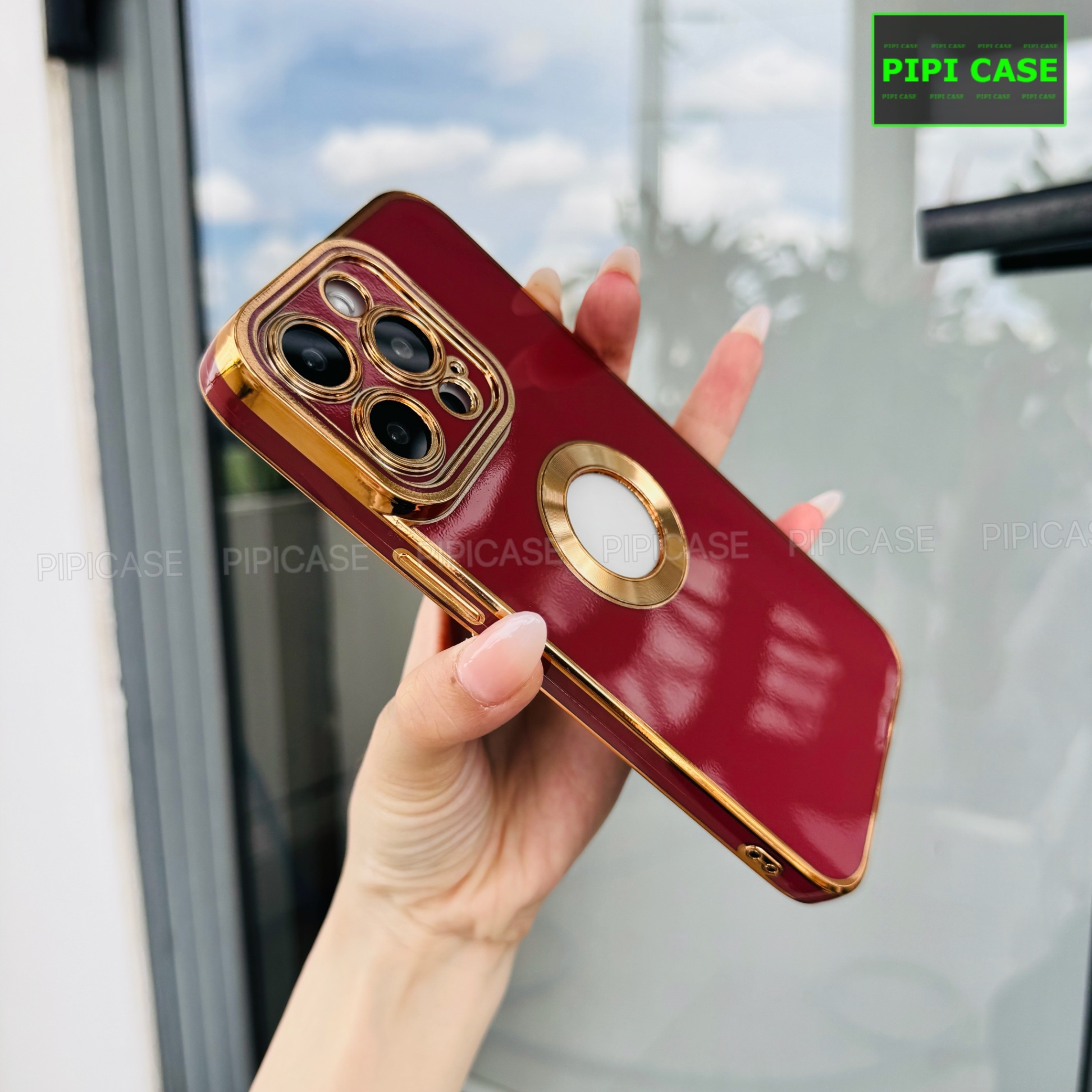 Ốp Lưng iPhone 15 Pro Max - Pandora - Đỏ 2