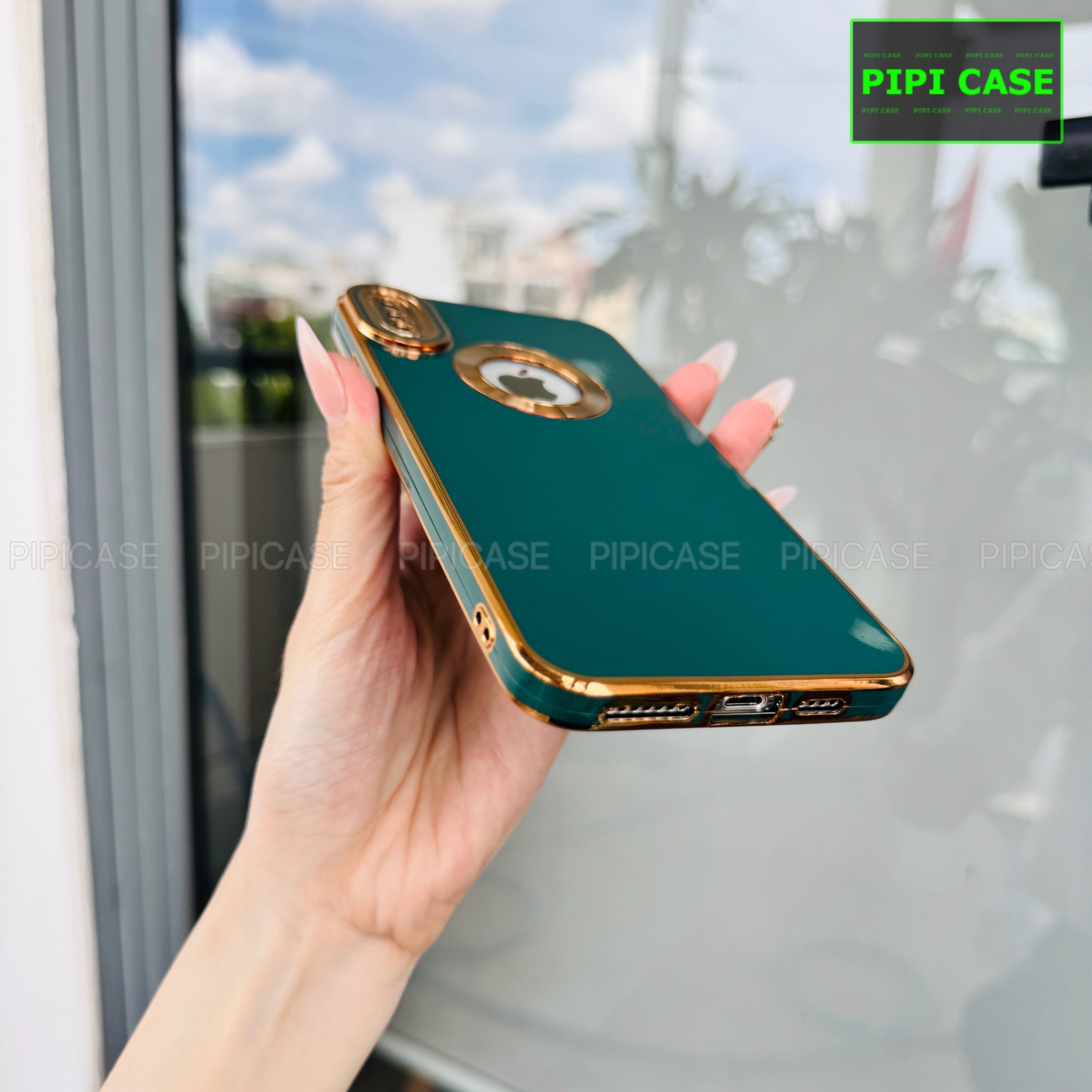 Ốp Lưng iPhone XS Max - Pandora - Xanh Lá 2