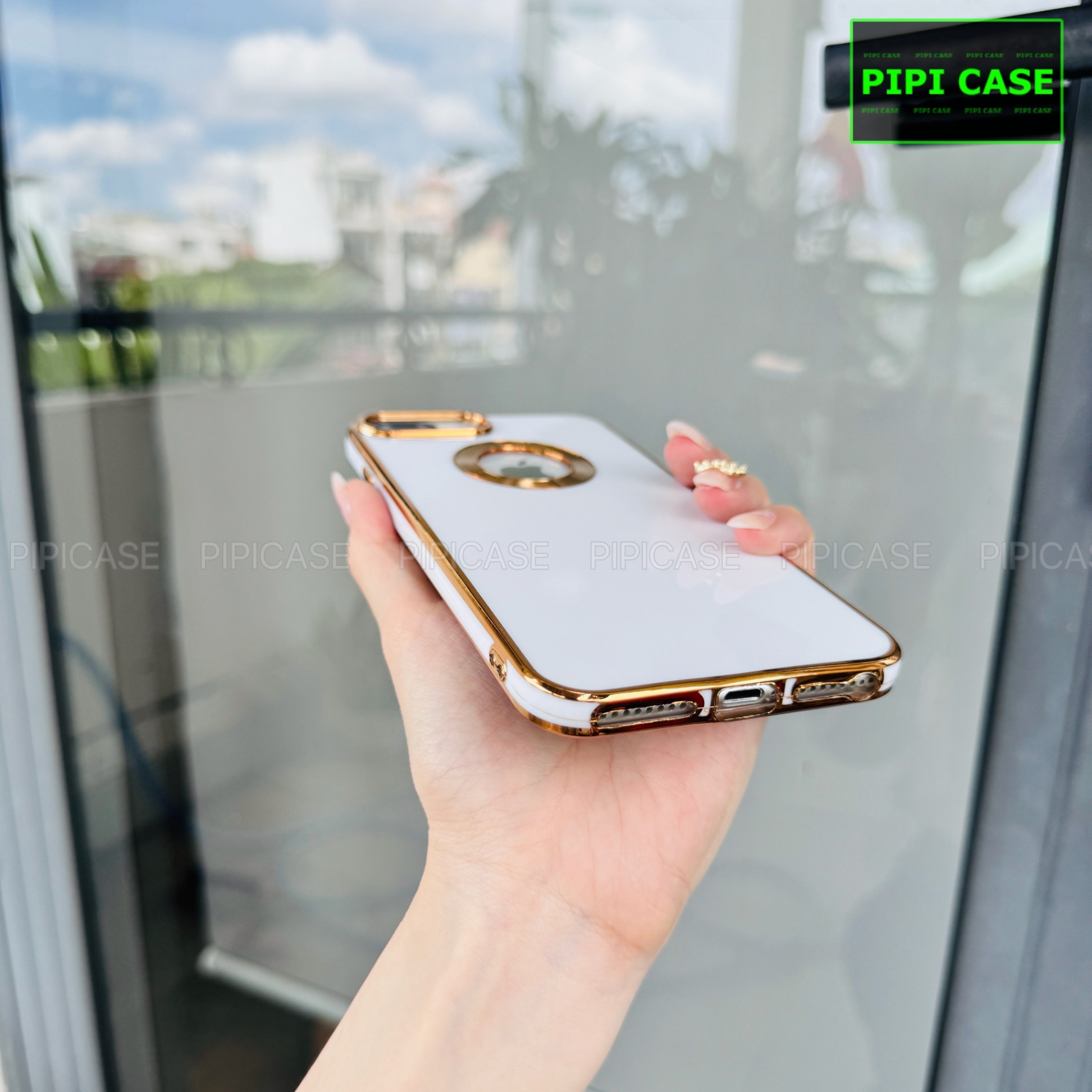 Ốp Lưng iPhone 7 Plus / 8 Plus - Pandora - Trắng 2