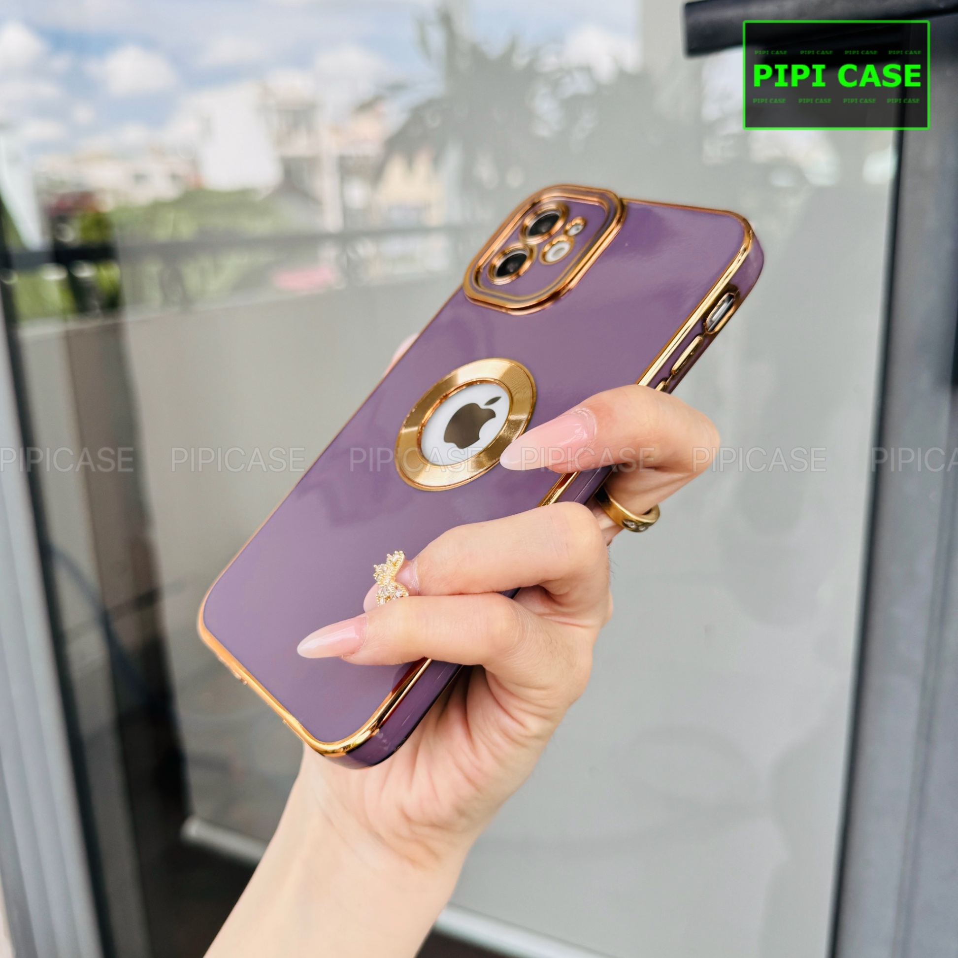 Ốp Lưng iPhone 11 - Pandora - Tím Đậm 2
