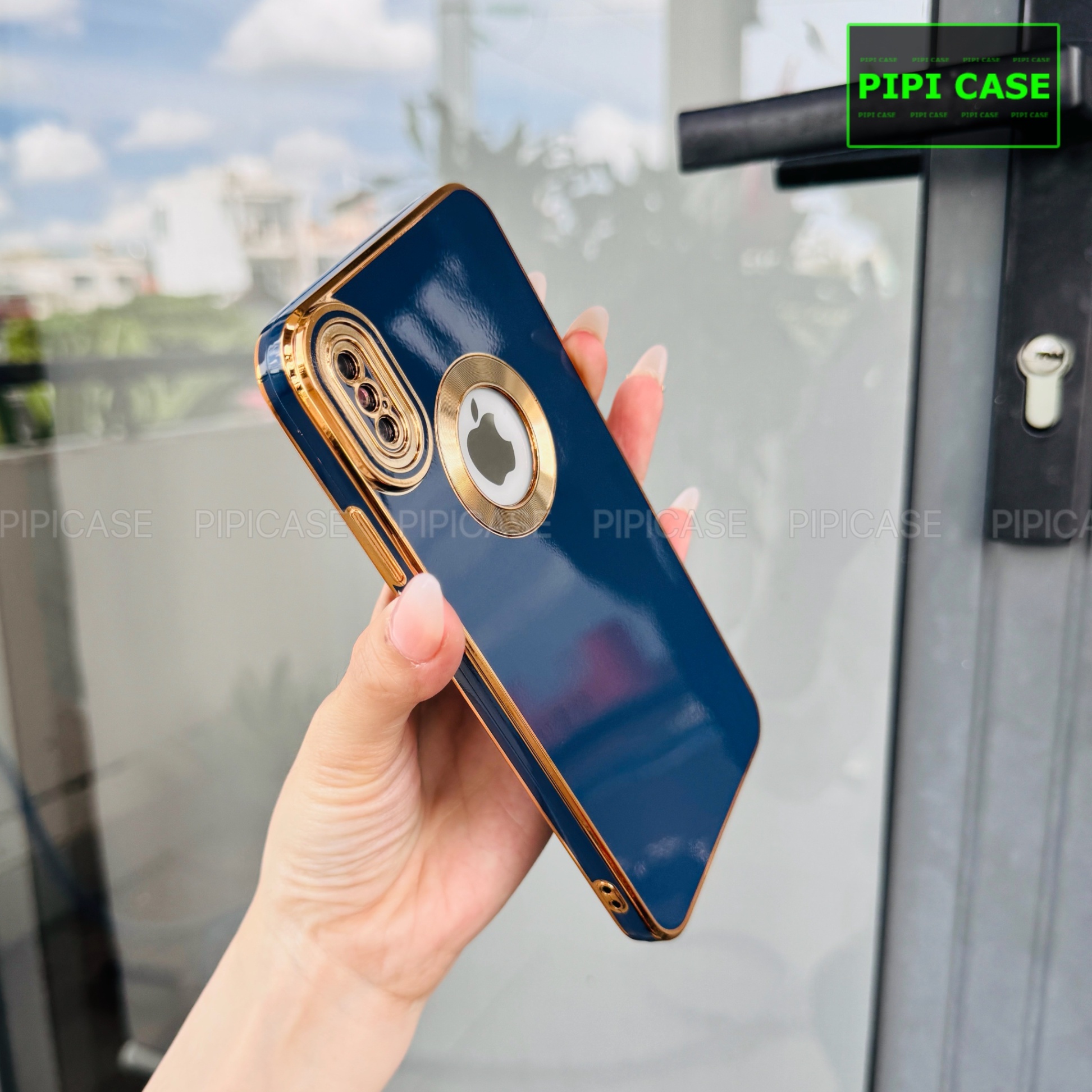 Ốp Lưng iPhone XS Max - Pandora - Xanh Dương 2