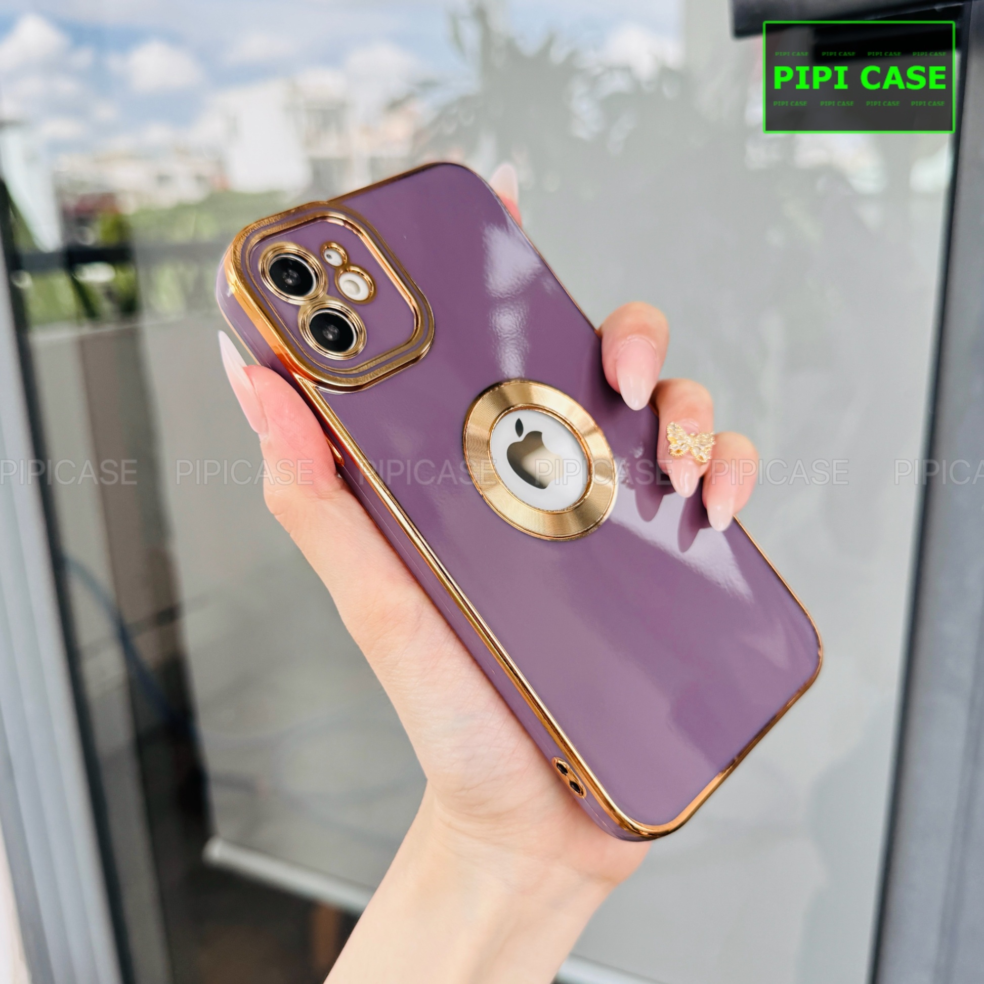 Ốp Lưng iPhone 11 - Pandora - Tím Đậm 2