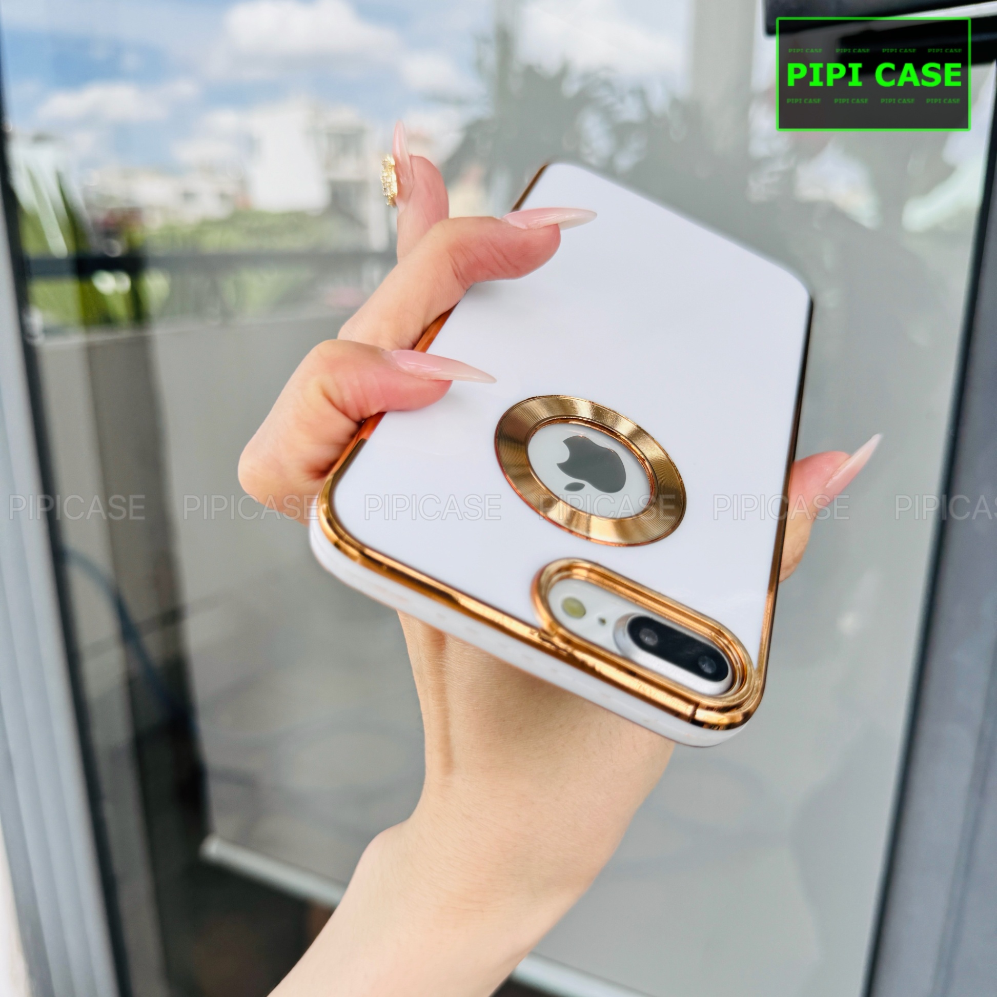 Ốp Lưng iPhone 7 Plus / 8 Plus - Pandora - Trắng 2