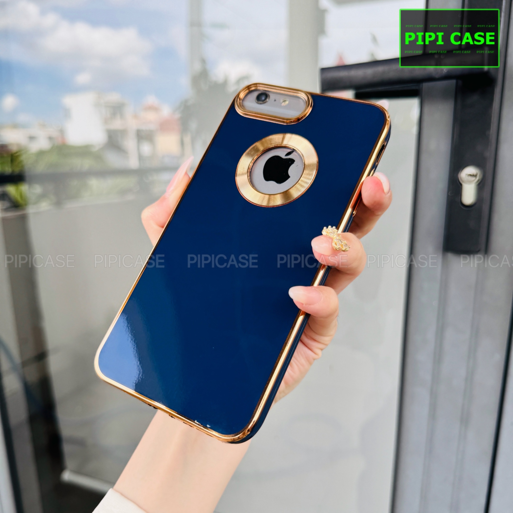Ốp Lưng iPhone 6 Plus / 6S Plus - Pandora - Xanh Dương 2