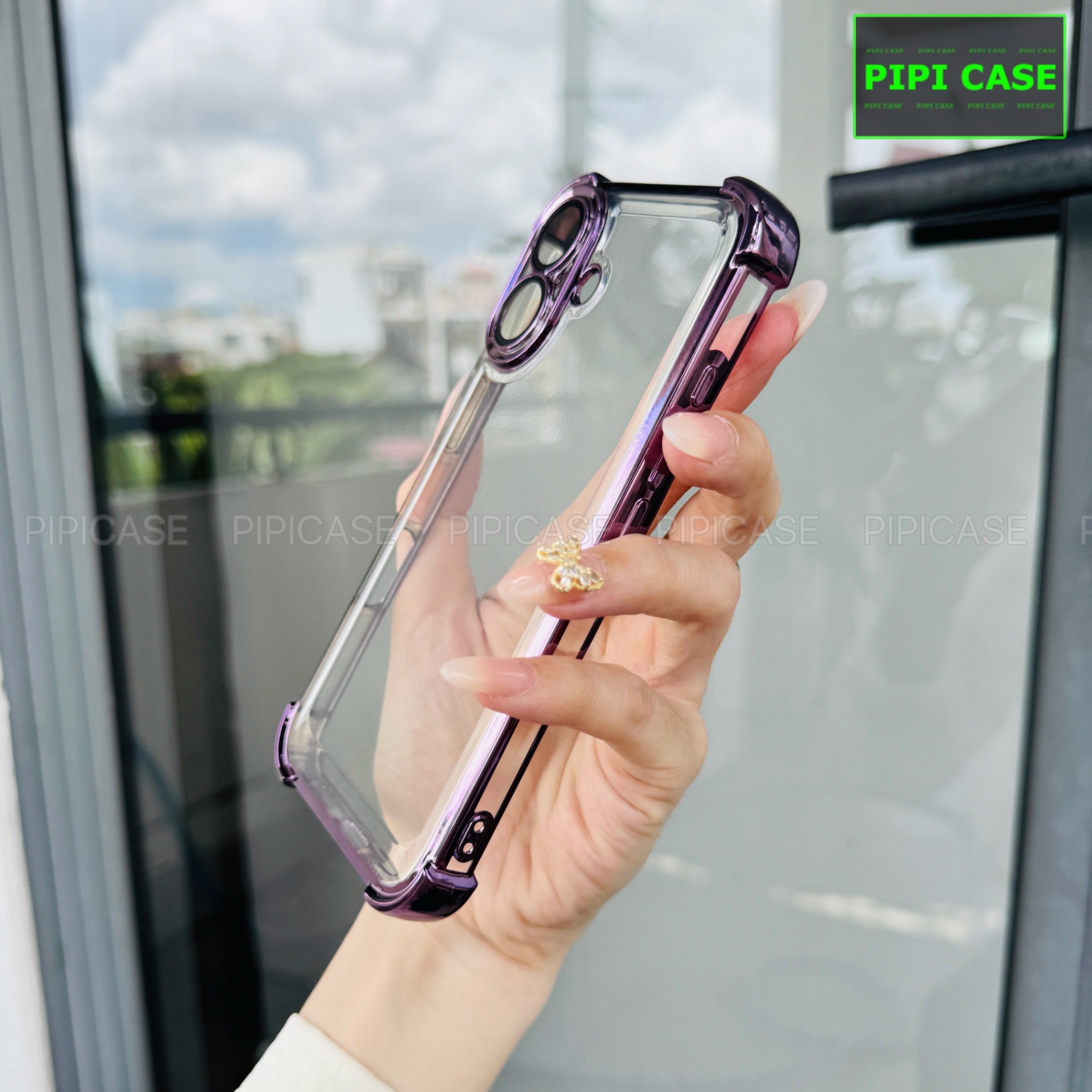 Ốp Lưng iPhone 16 - Gu - Tím