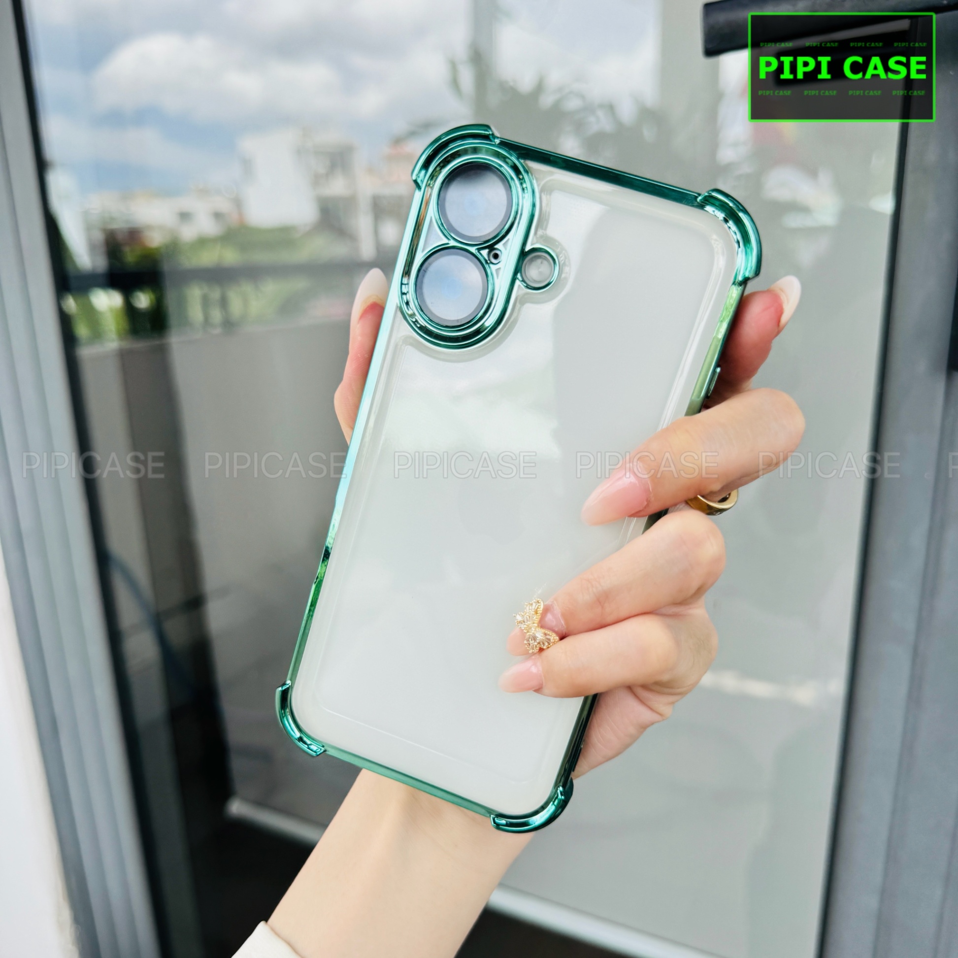 Ốp Lưng iPhone 16 - Gu - Xanh Lá