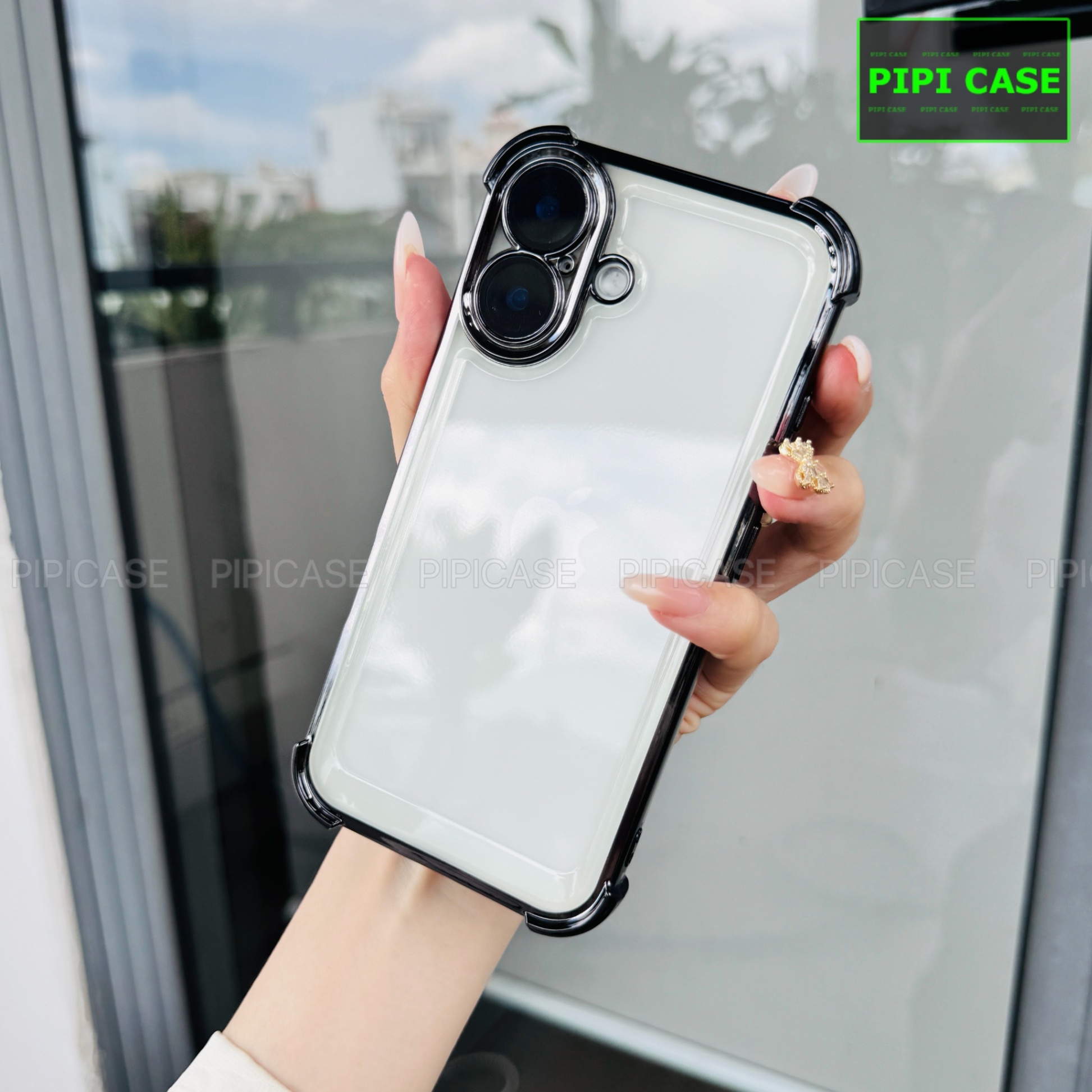 Ốp Lưng iPhone 16 - Gu - Đen