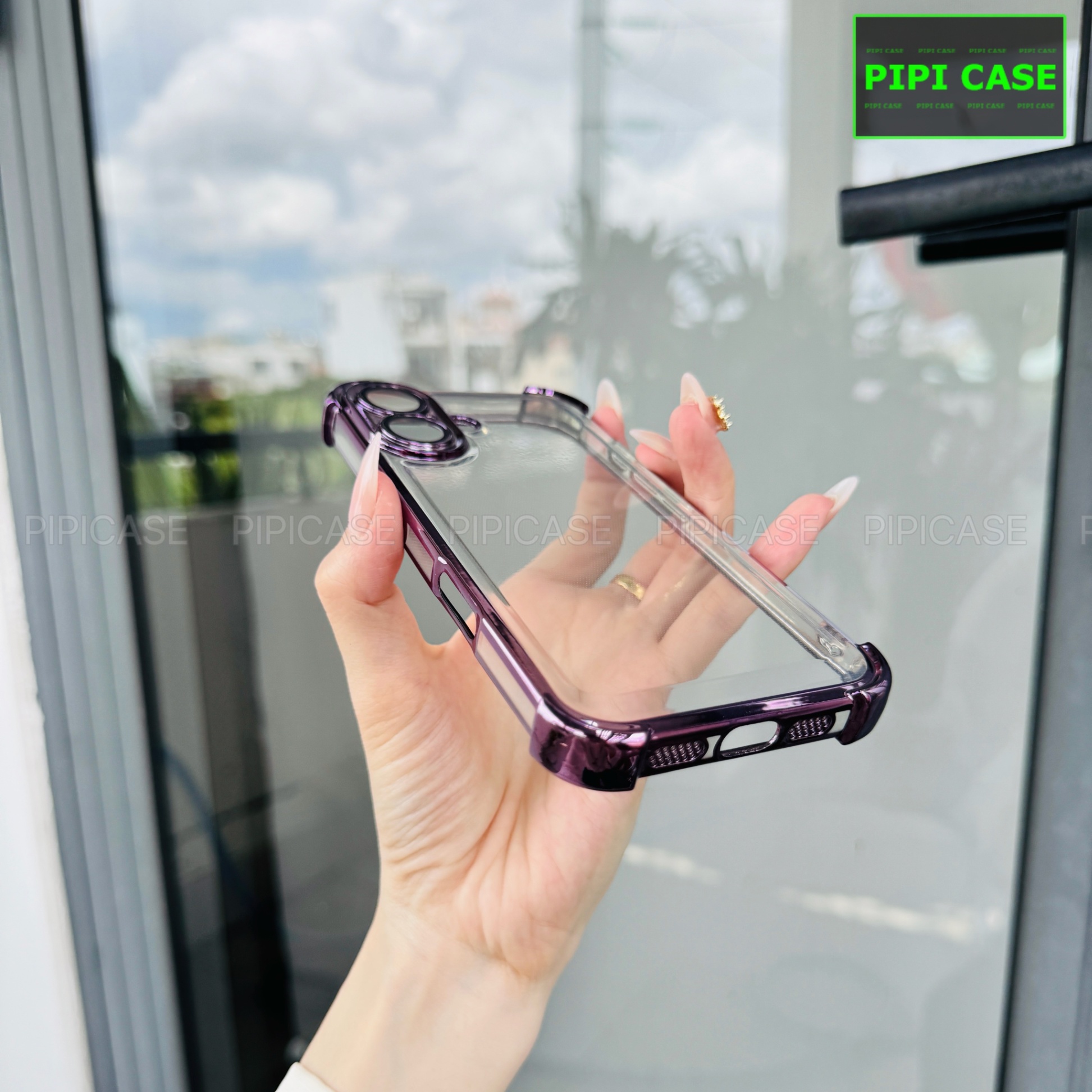 Ốp Lưng iPhone 16 - Gu - Tím