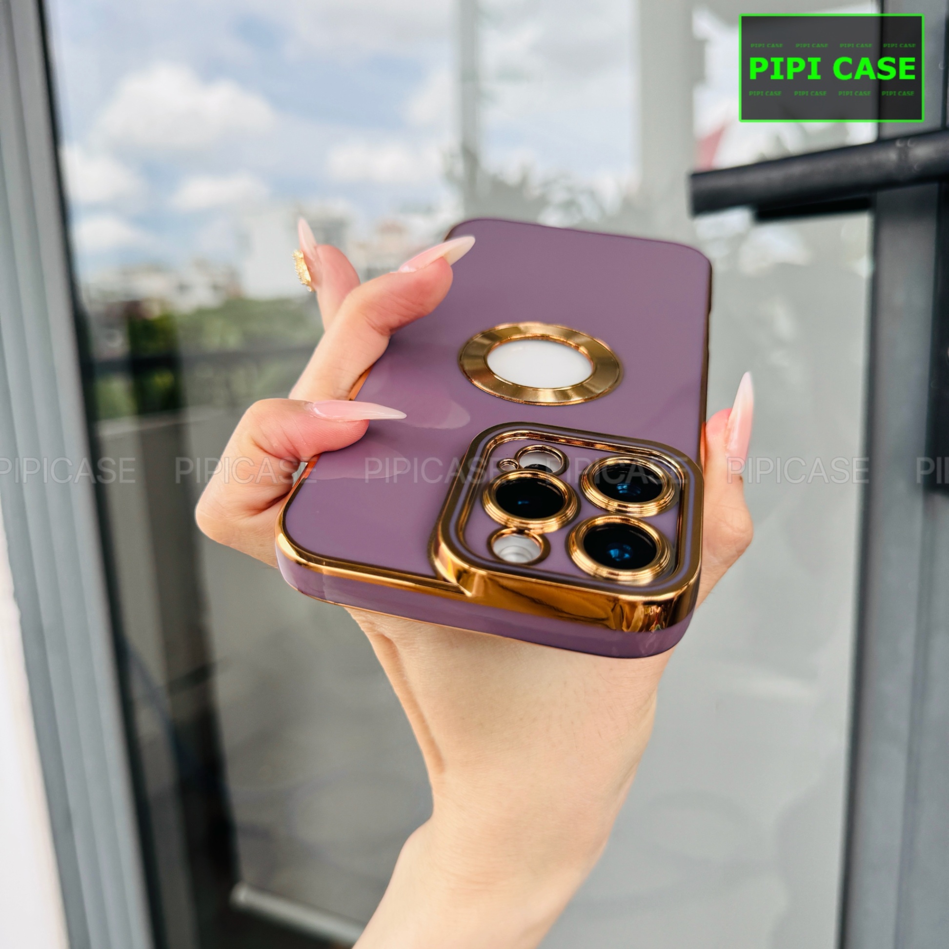 Ốp Lưng iPhone 16 Pro Max - Pandora - Tím Đậm 2