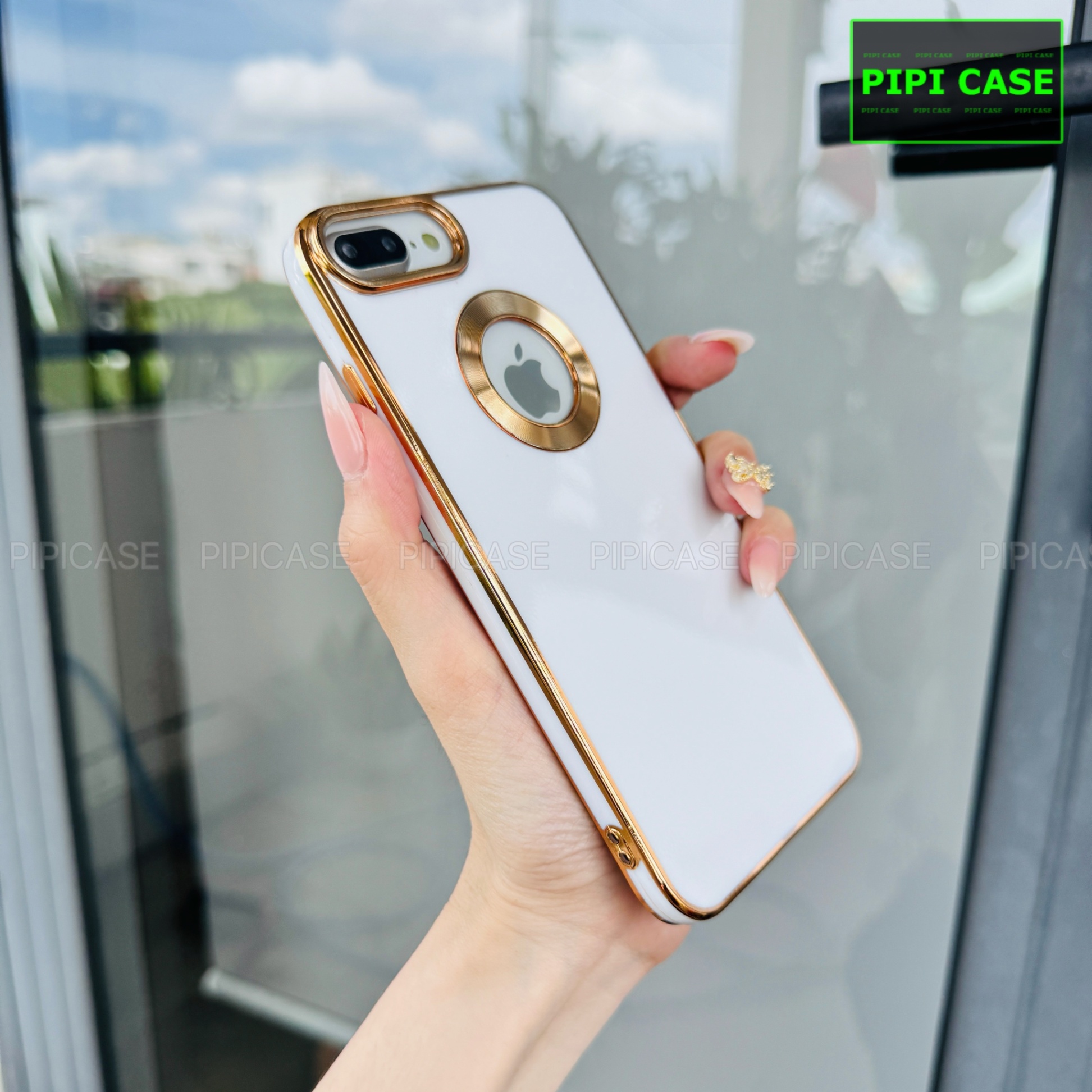 Ốp Lưng iPhone 7 Plus / 8 Plus - Pandora - Trắng 2