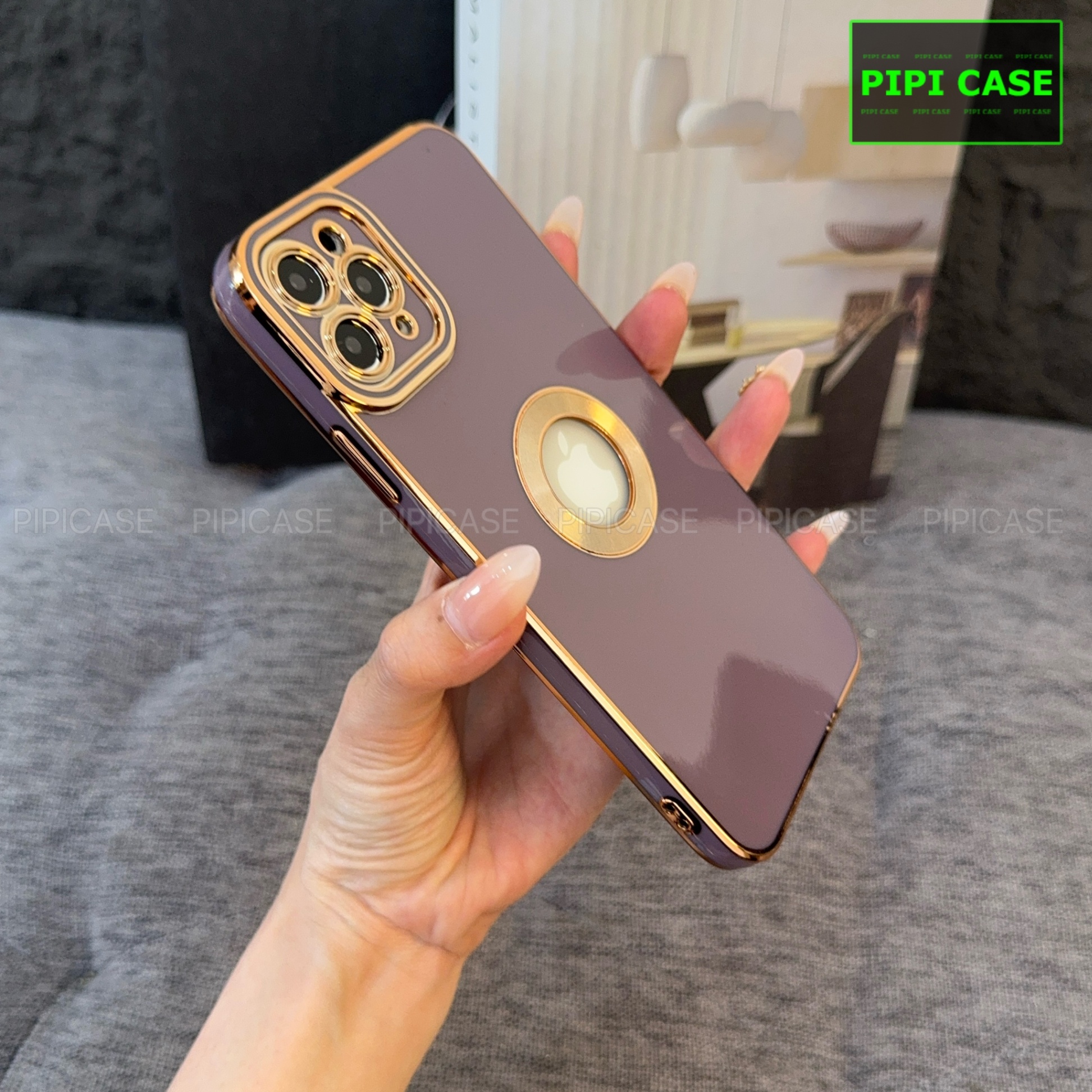 Ốp Lưng iPhone 11 Pro Max - Pandora - Tím Đậm 2
