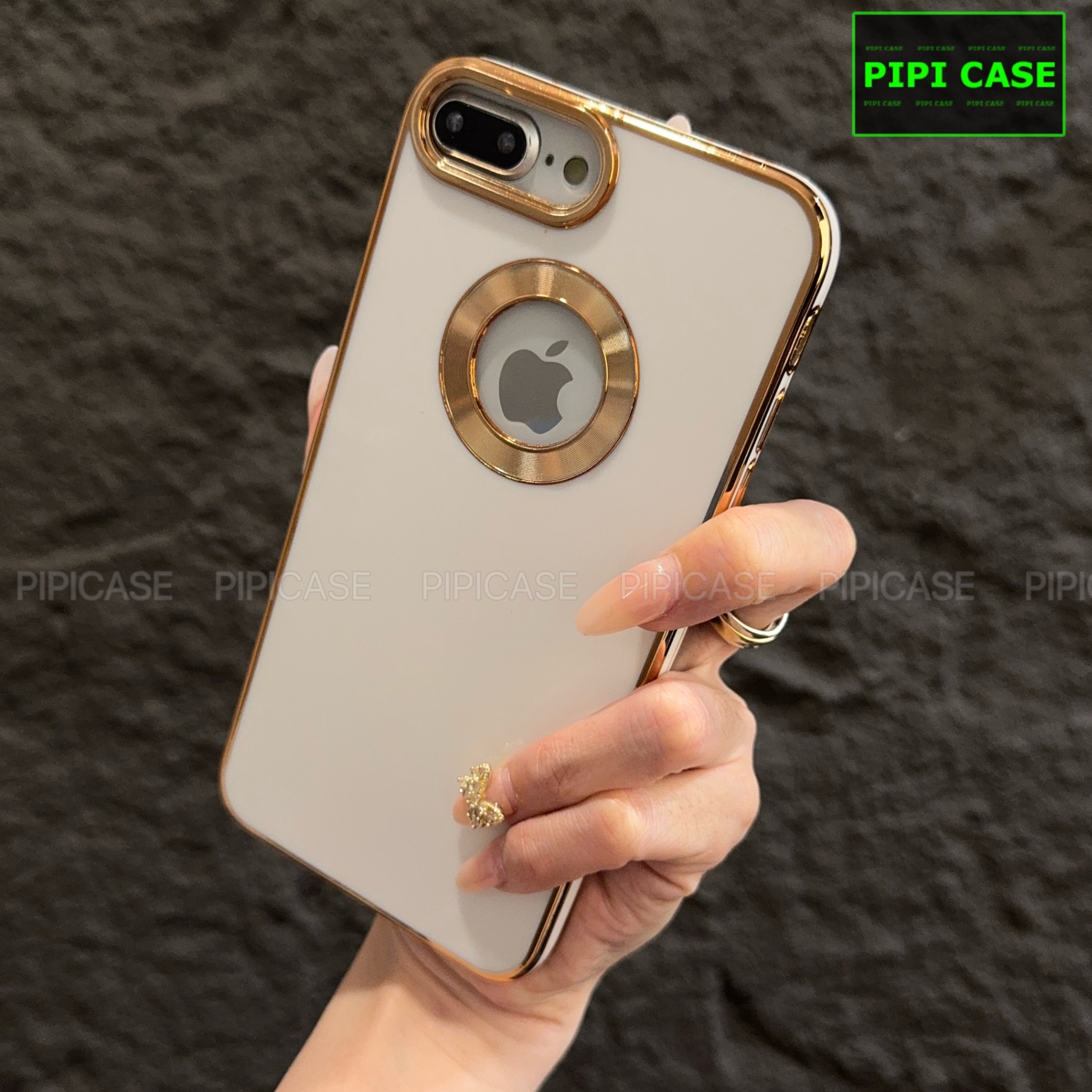 Ốp Lưng iPhone 7 Plus / 8 Plus - Pandora - Trắng 2