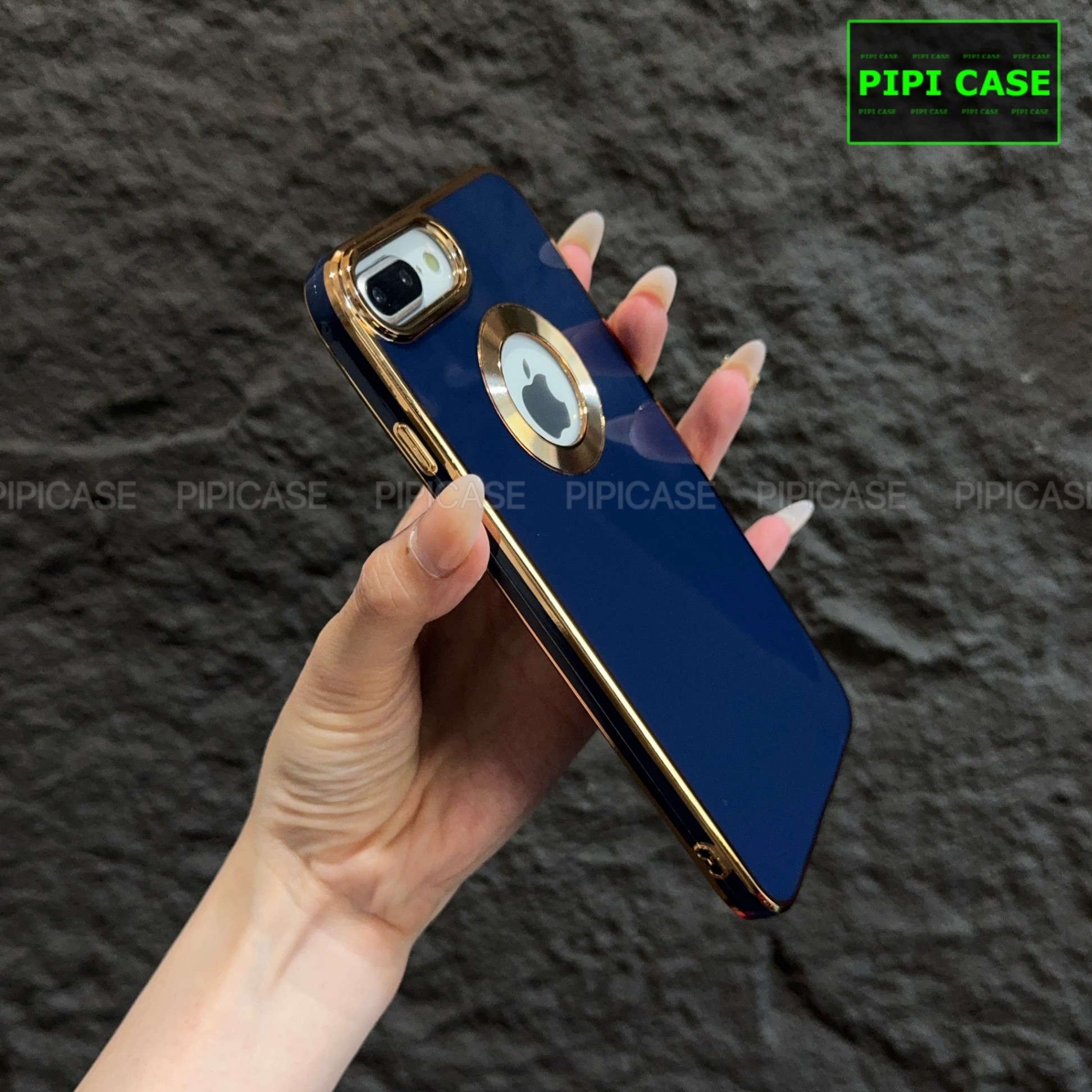 Ốp Lưng iPhone 7 Plus / 8 Plus - Pandora - Xanh Dương 2