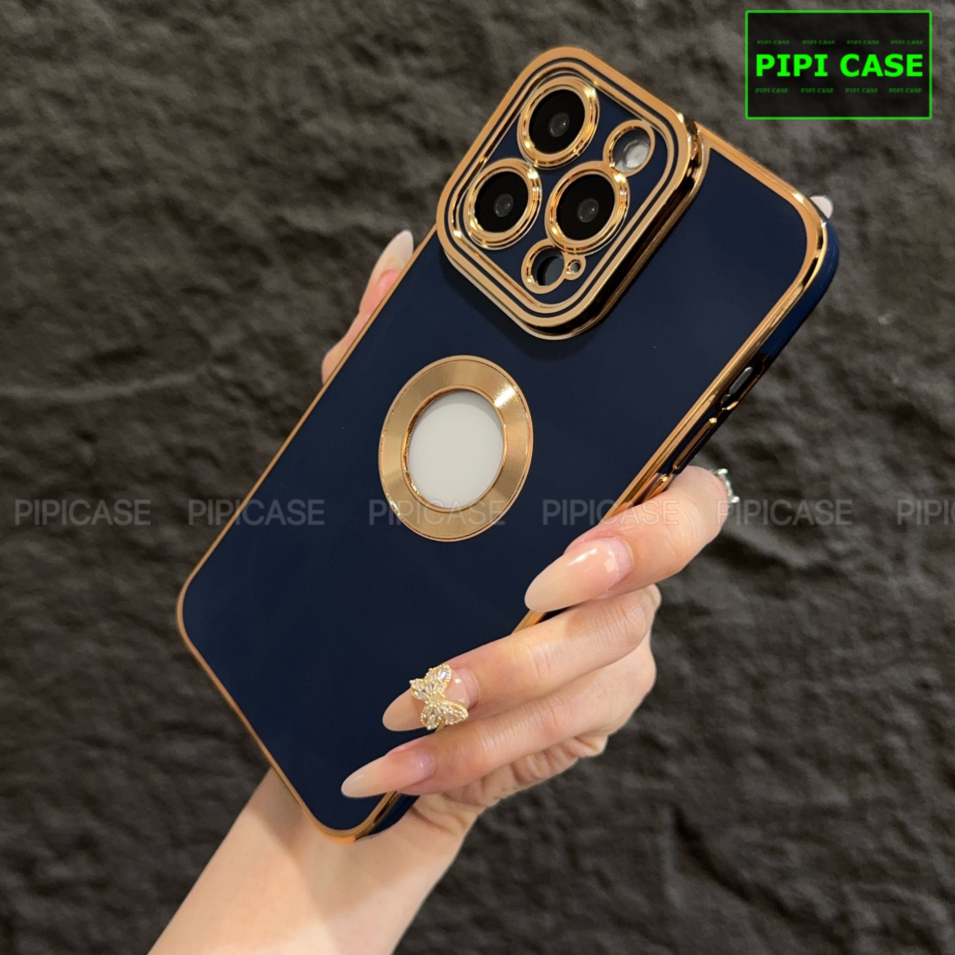 Ốp Lưng iPhone 12 Pro Max - Pandora - Xanh Dương 2