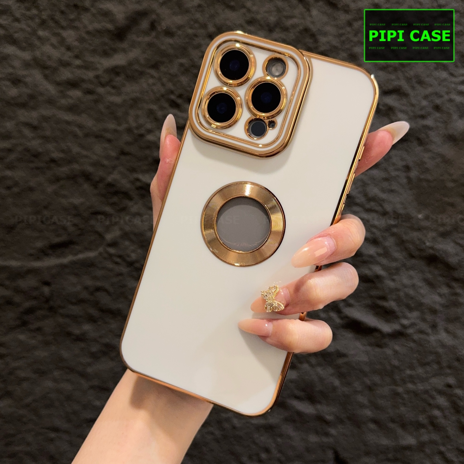 Ốp Lưng iPhone 15 Pro Max - Pandora - Trắng 2