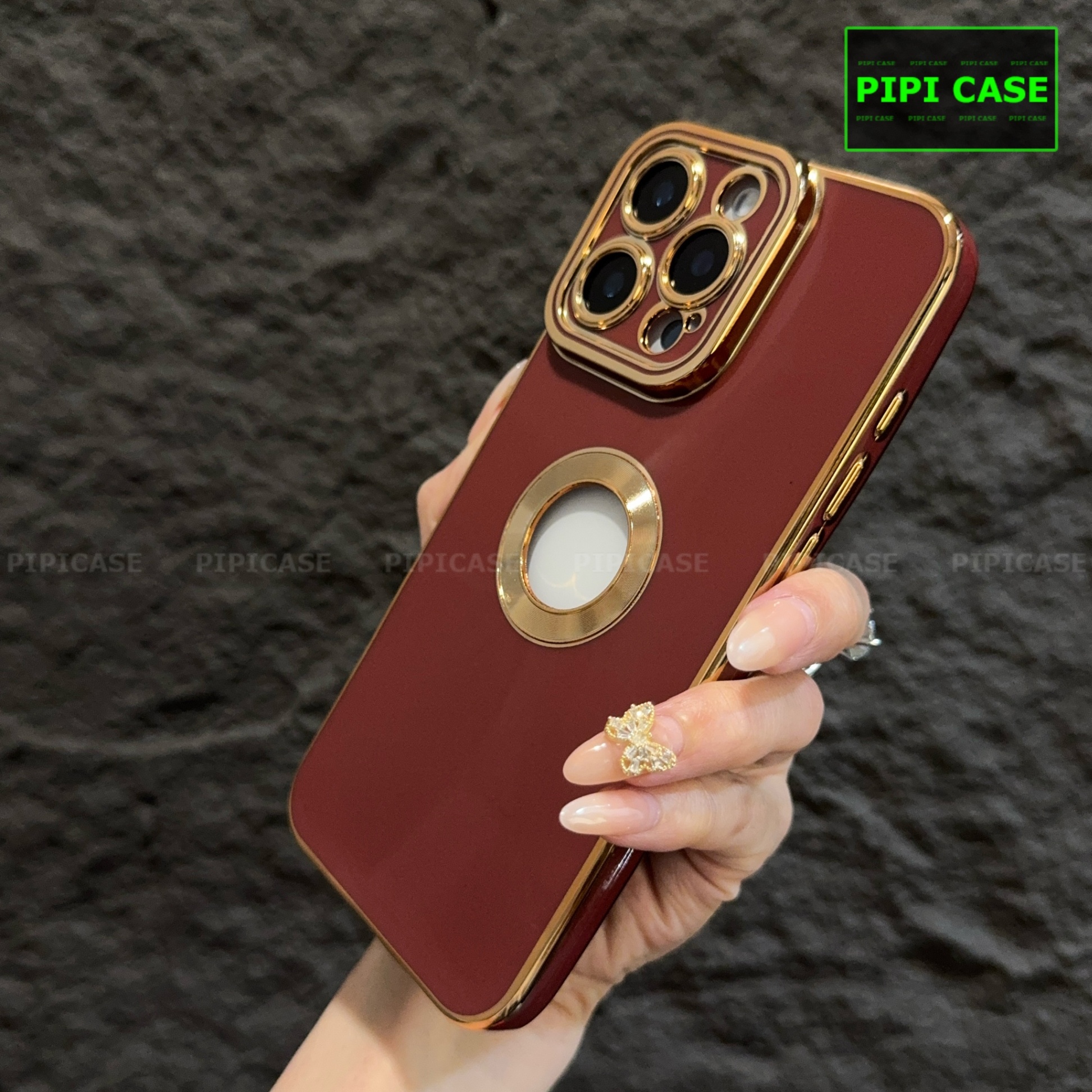 Ốp Lưng iPhone 15 Pro Max - Pandora - Đỏ 2