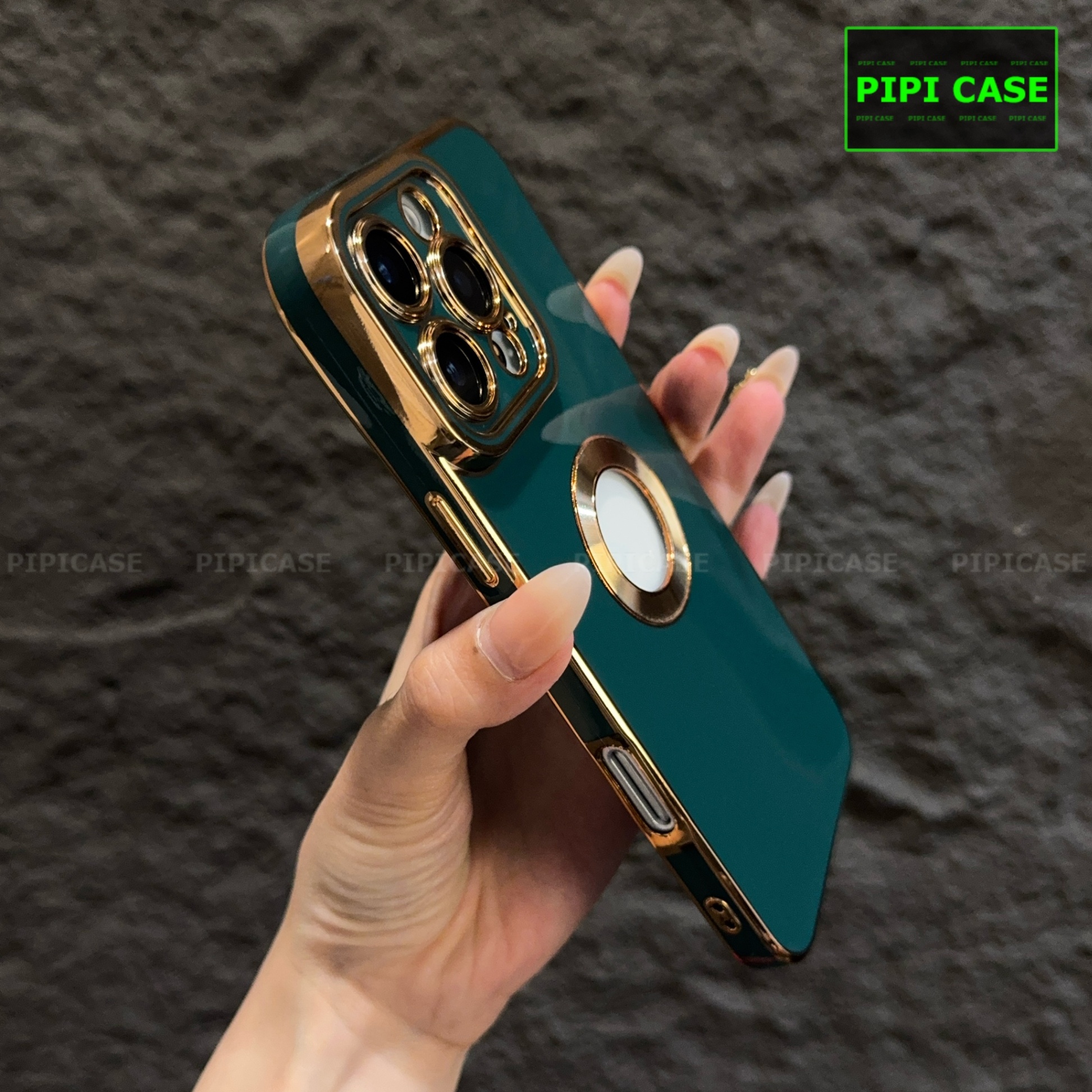 Ốp Lưng iPhone 16 Pro Max - Pandora - Xanh Lá 2