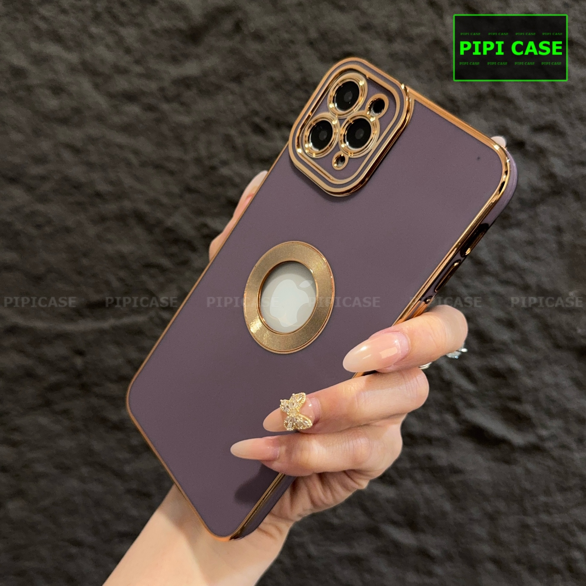 Ốp Lưng iPhone 11 Pro Max - Pandora - Tím Đậm 2