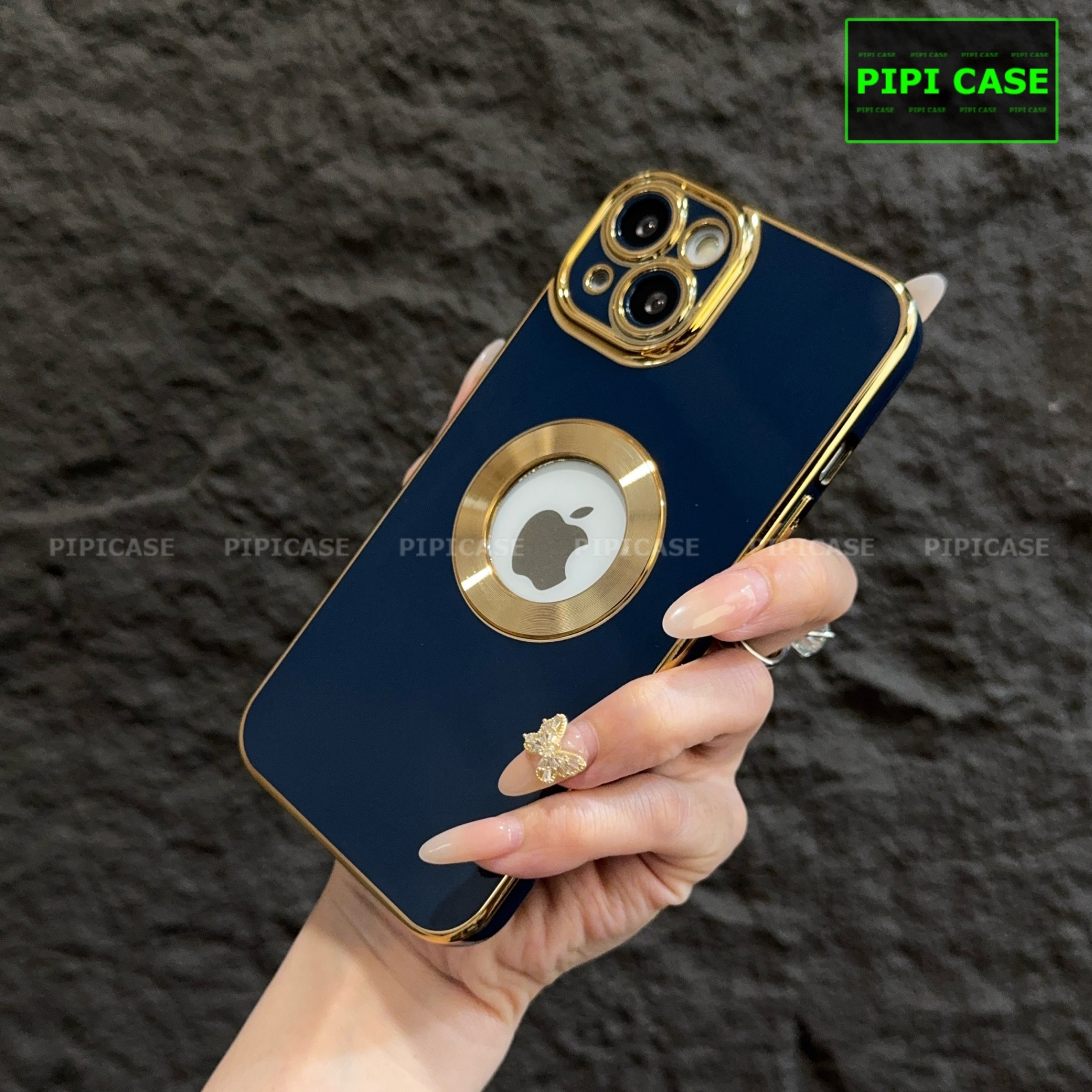 Ốp Lưng iPhone 13 - Pandora - Xanh Dương